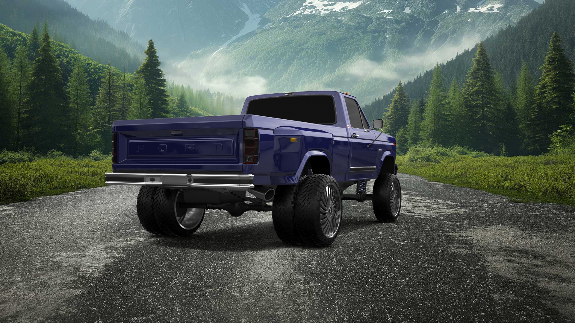 Ford F-350 Dually Regular Cab 2 Door pickup truck 1980