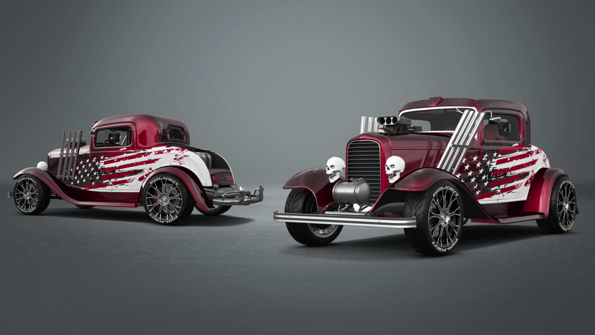 Ford Model B Deluxe 2 Door Coupe 1932 tuning