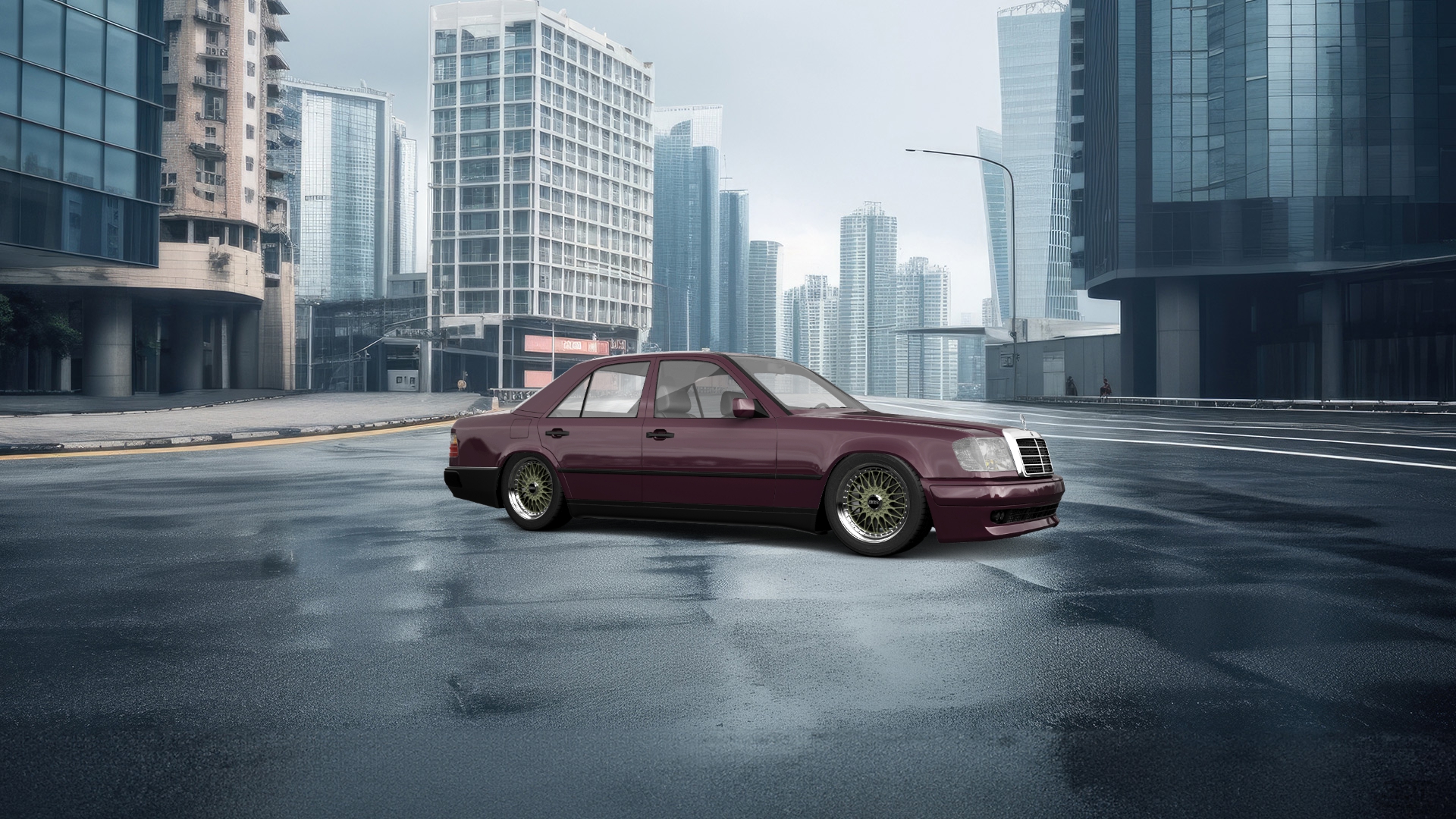 Mercedes E-Class Sedan 1984 tuning
