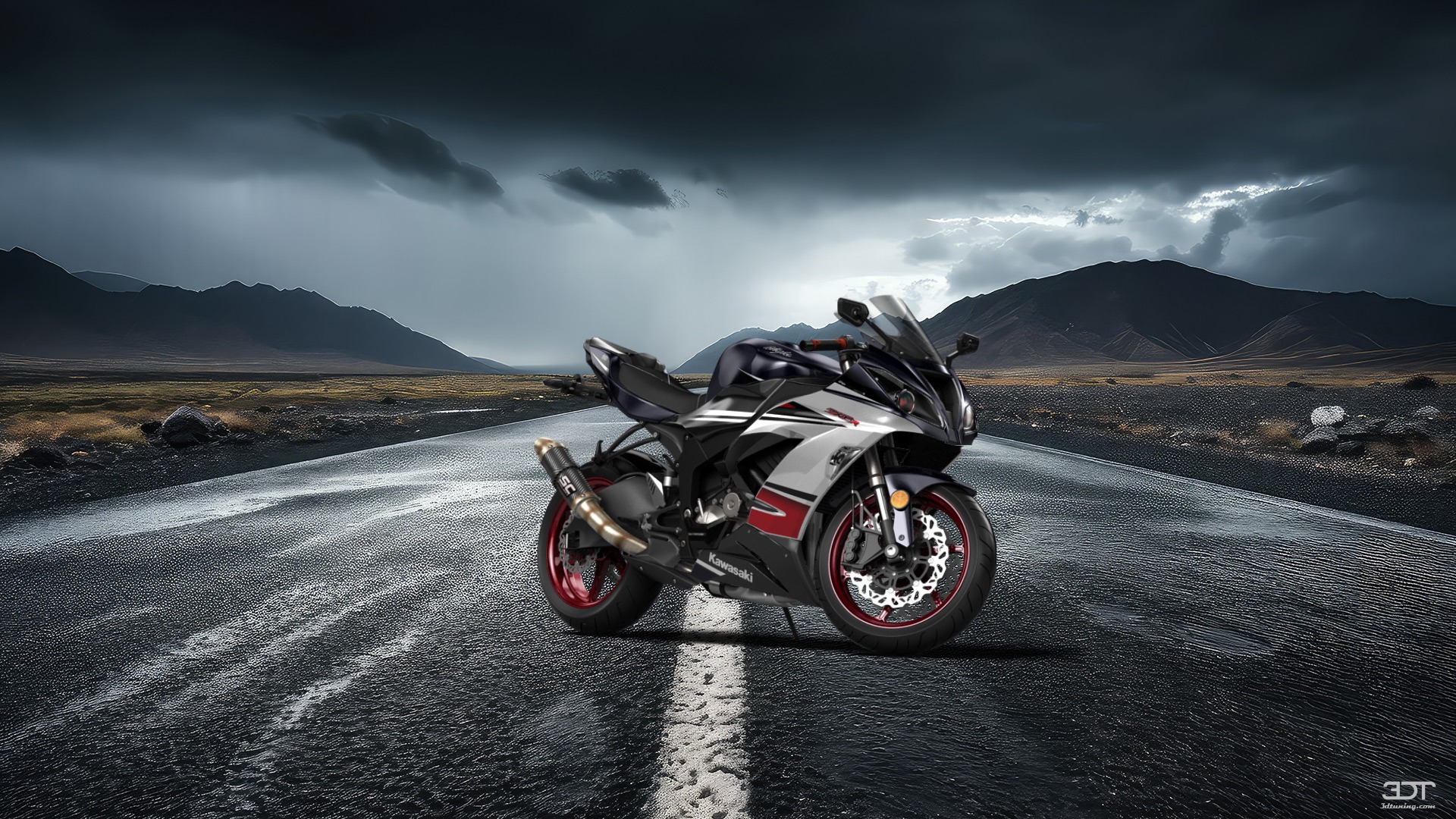 Kawasaki Ninja ZX 6R Sport Bike 2015