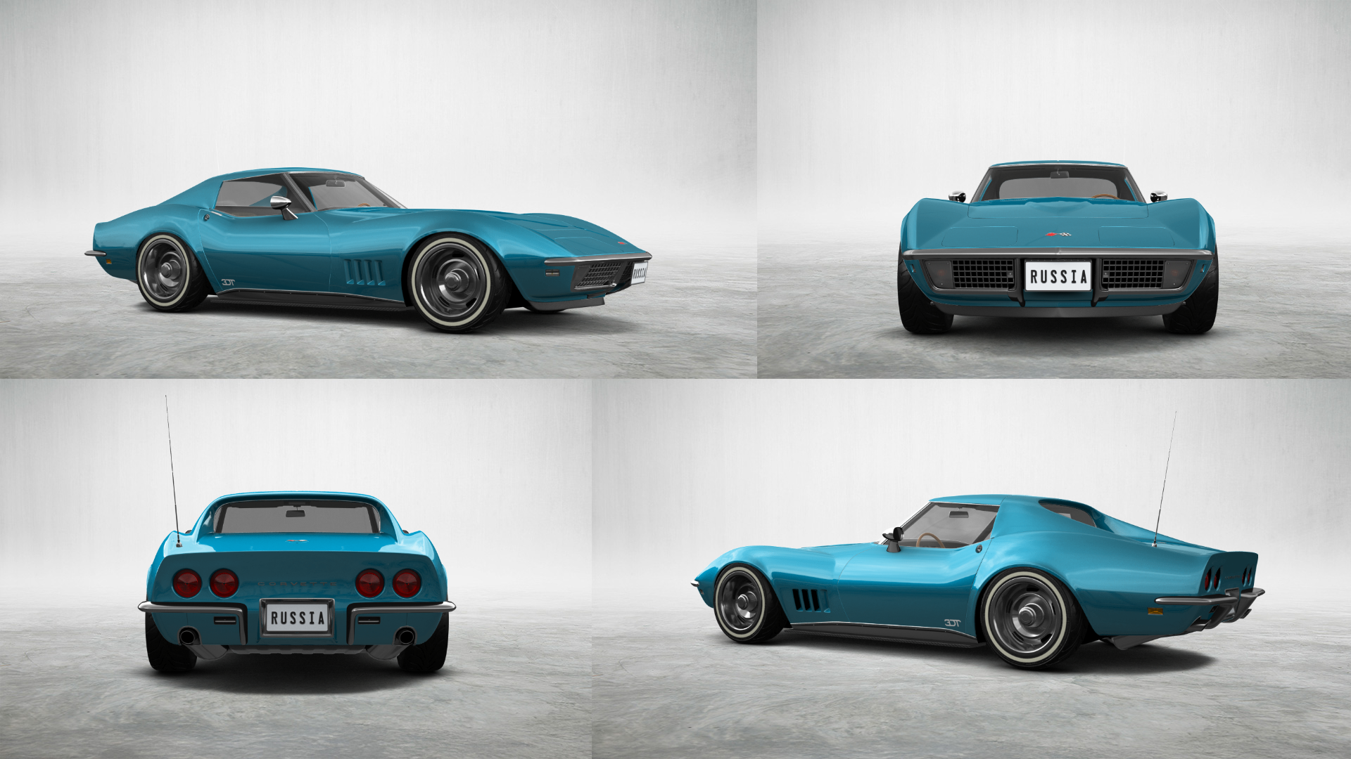Chevrolet Corvette 2 Door Coupe 1968 tuning