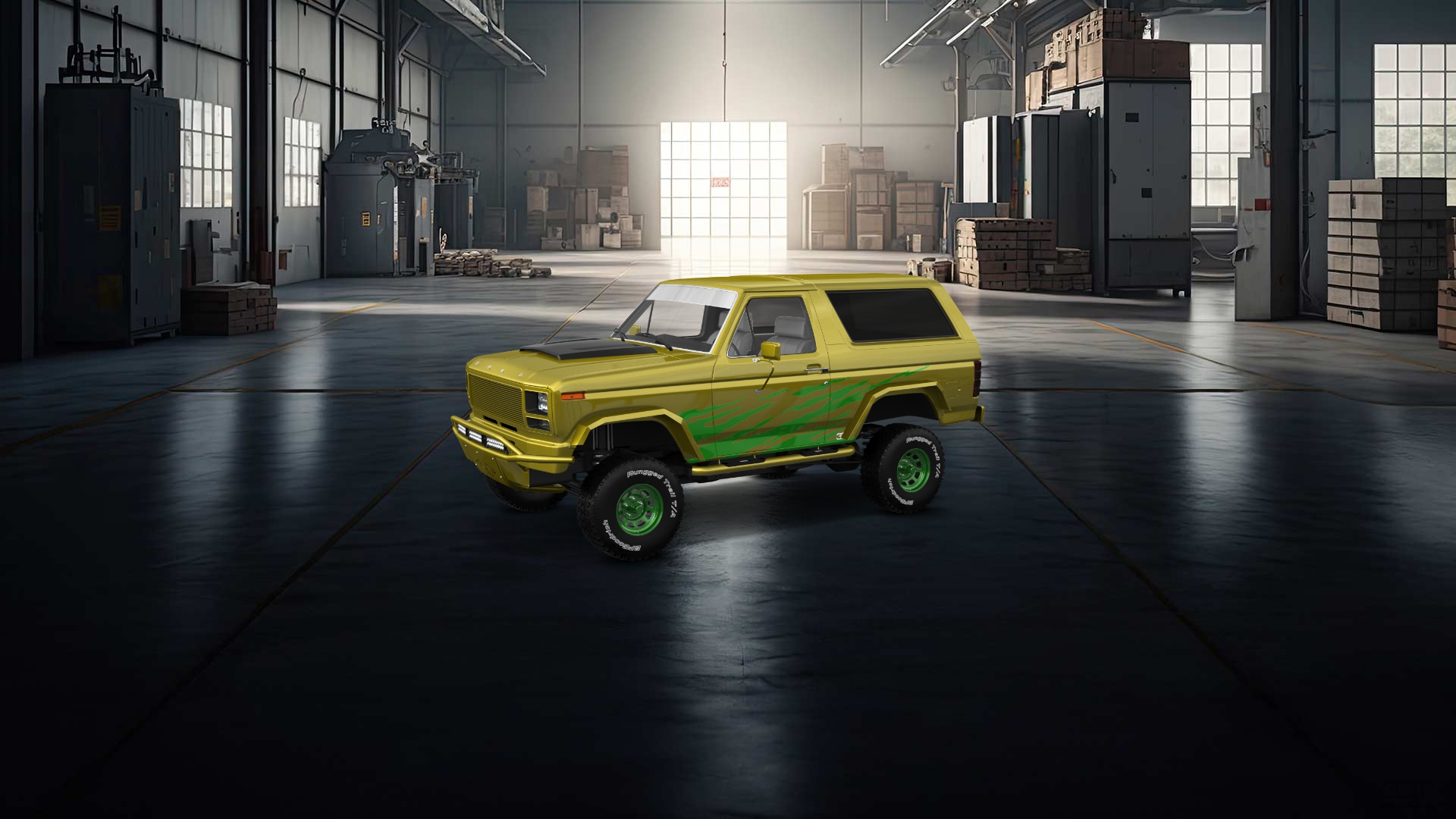 Ford Bronco 3 Door SUV 1980 tuning