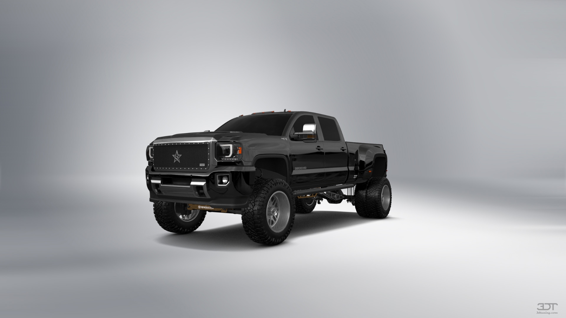 GMC Sierra 3500 HD Crew Cab 4 Door pickup truck 2015 tuning