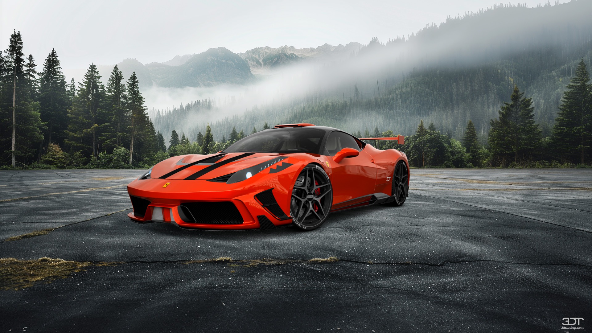 Ferrari 458 Italia 2 door spider 2010 tuning