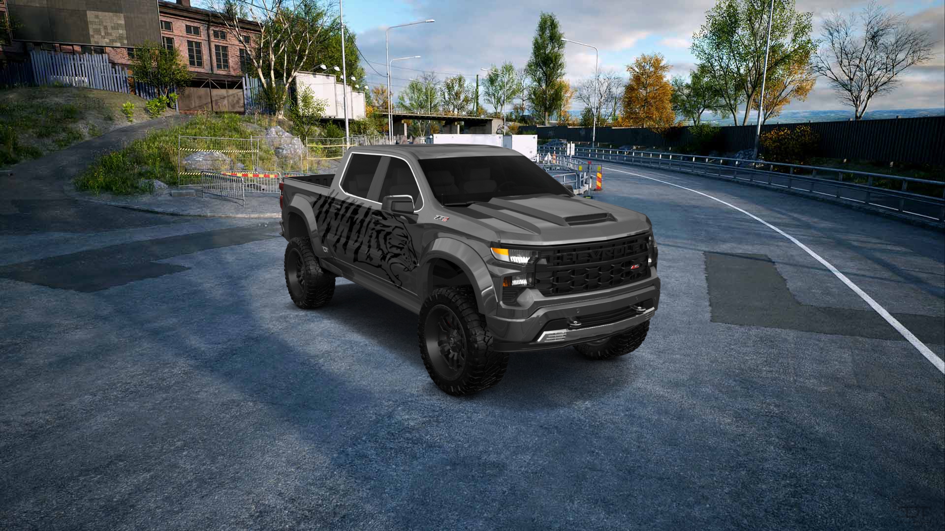 Chevrolet Silverado 1500 Crew Cab 5.8 ft box 4 Door pickup truck 2023