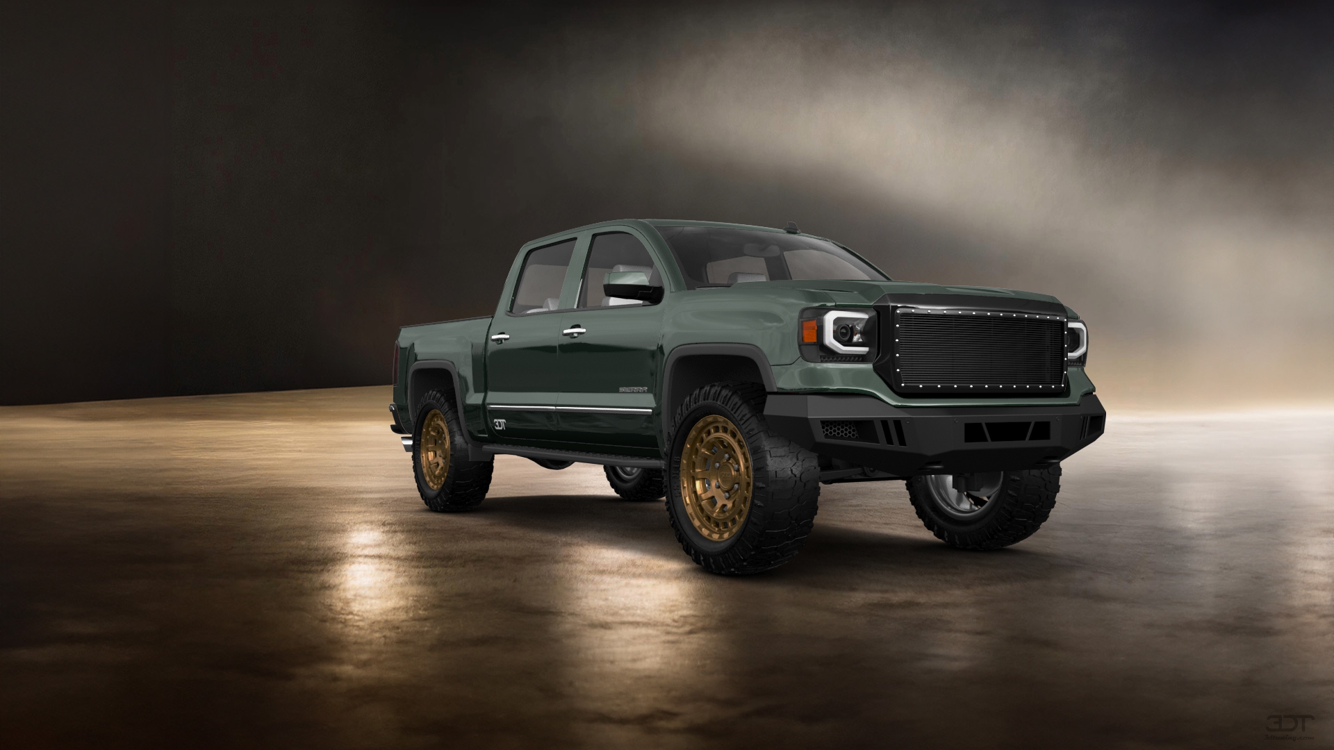 GMC Sierra 4 Door pickup truck 2014 tuning