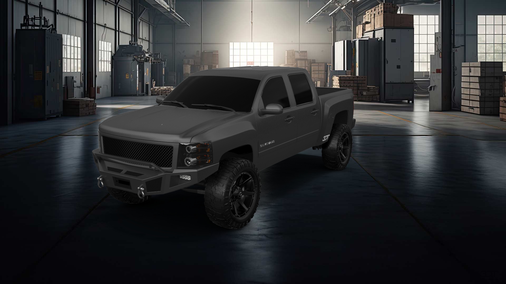 Chevrolet Silverado 1500 Crew Cab 4 Door pickup truck 2007