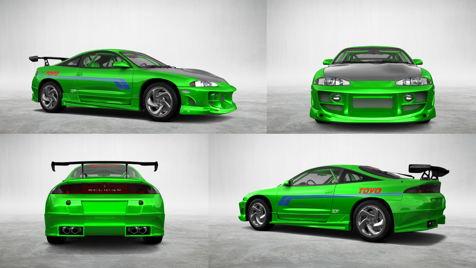 Mitsubishi Eclipse GSX Coupe 1995 tuning