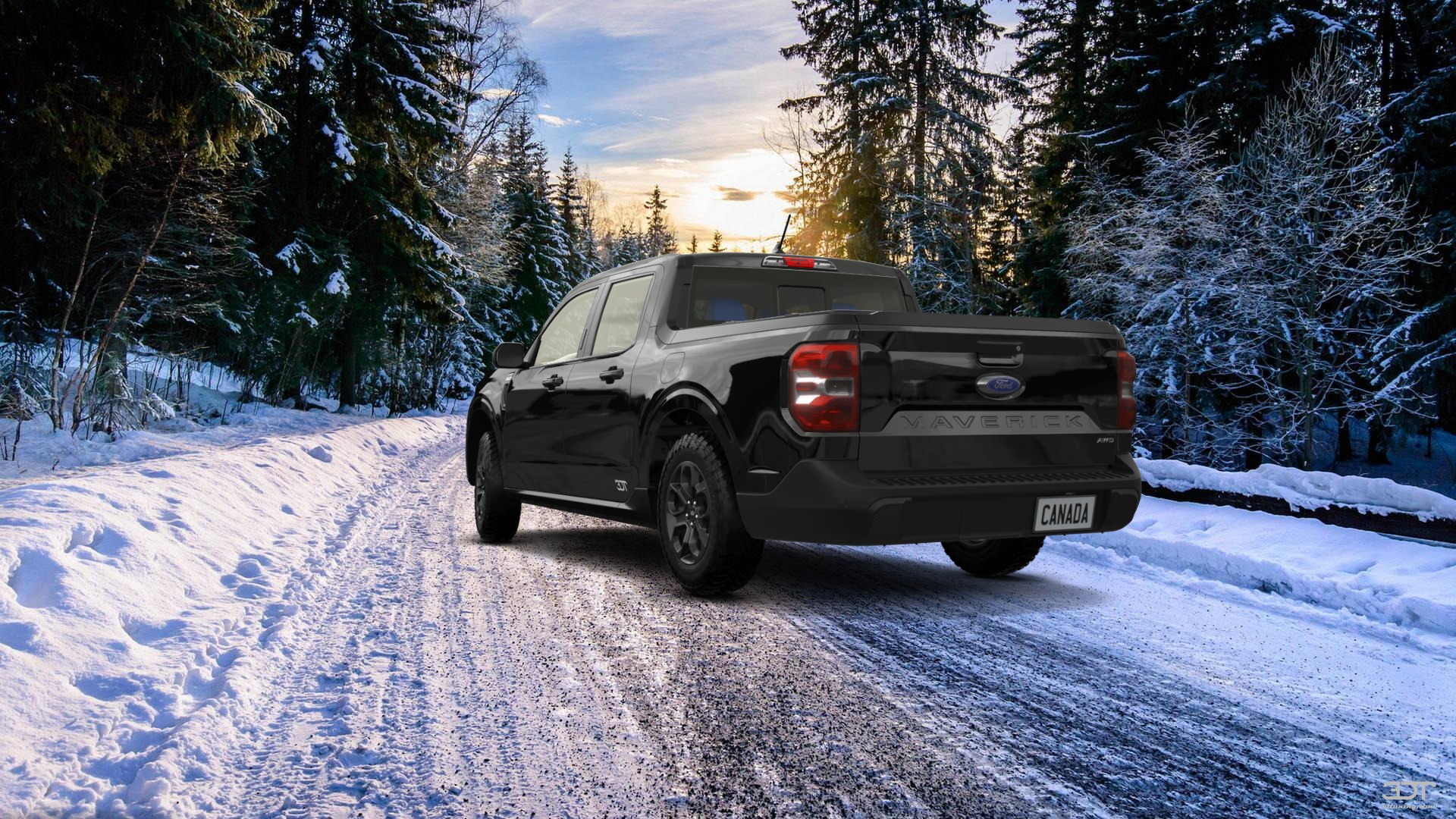 Ford Maverick 4 Door pickup truck 2022 Images