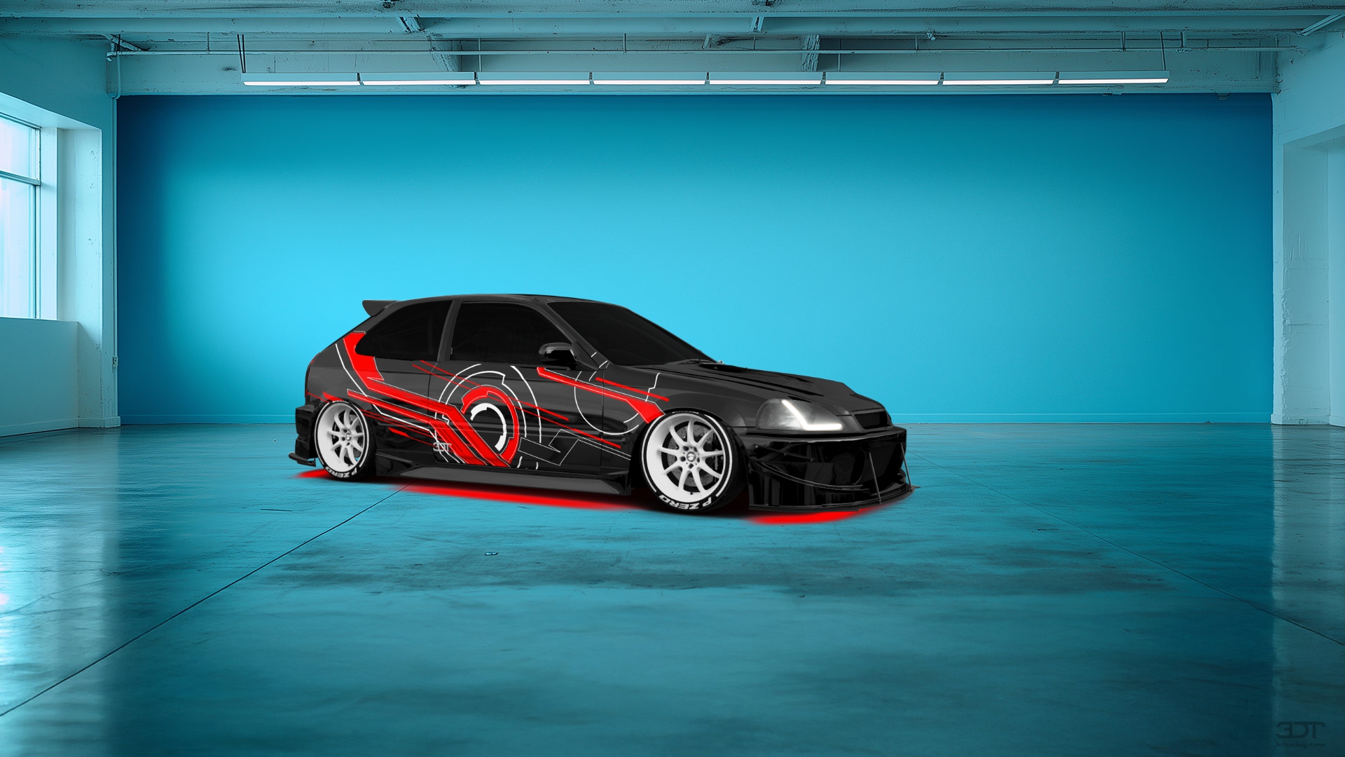 Honda Civic 3 Door Hatchback 1997 tuning