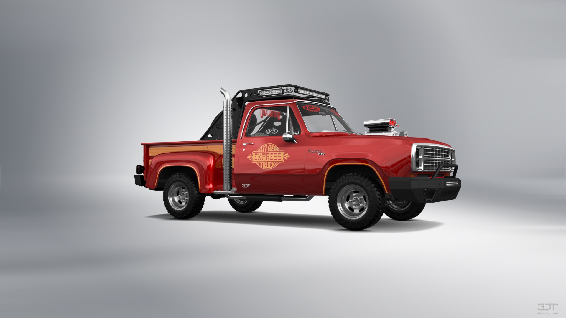 Dodge Lil Red Express 2 Door pickup truck 1979