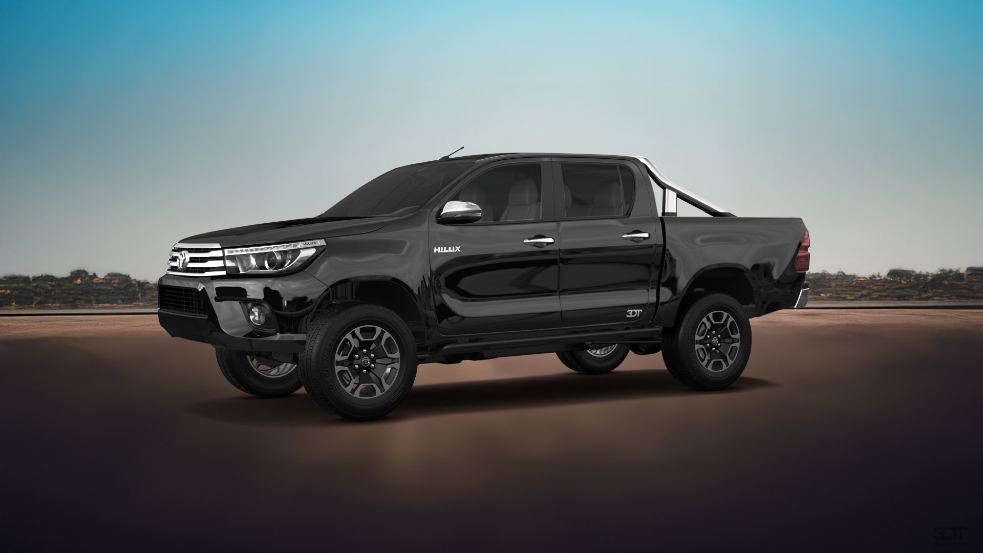 Toyota Hilux Double Cab 4 Door pickup truck 2015 tuning