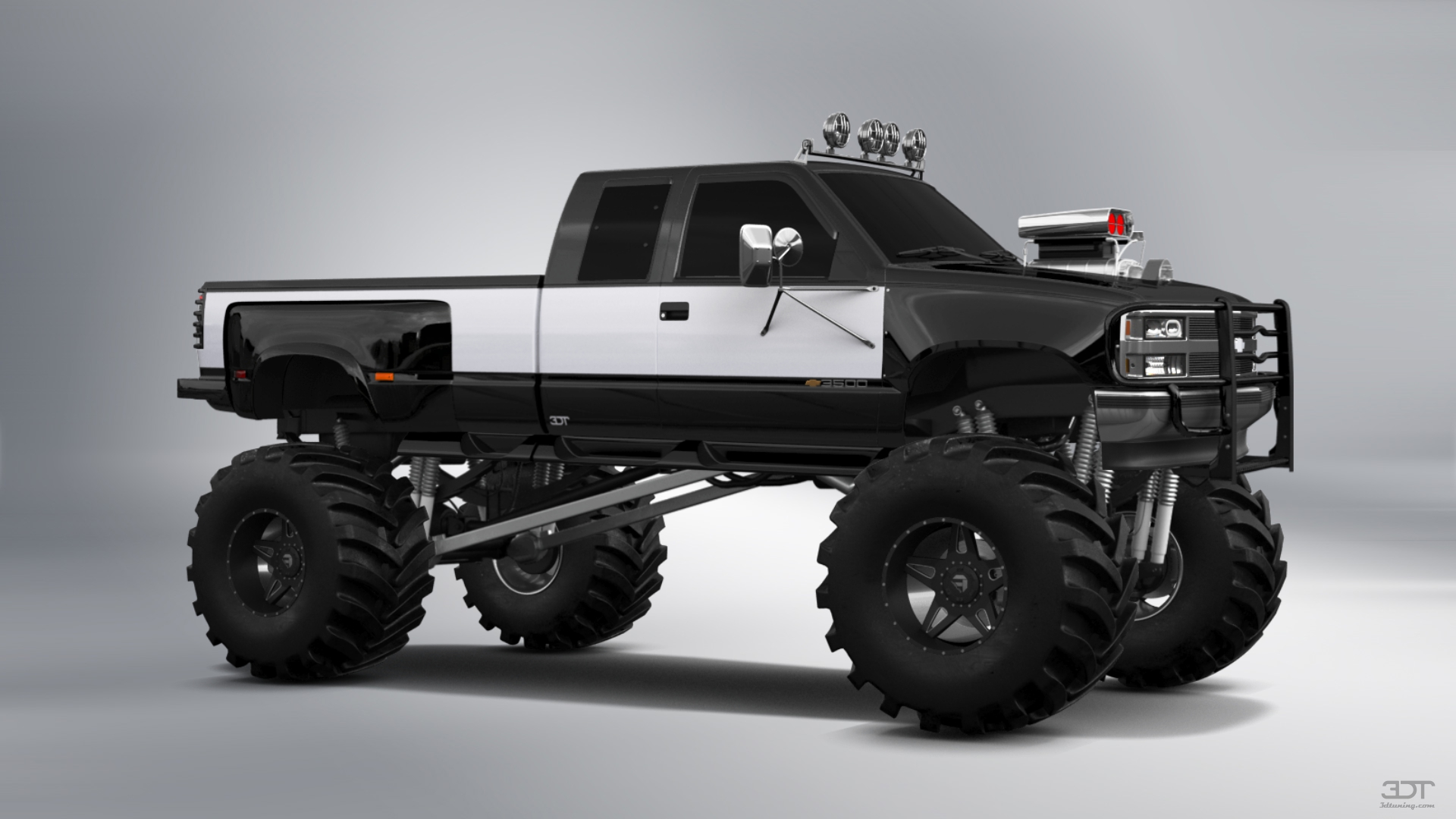Chevrolet K3500 Extended Cab Pickup Truck 1988