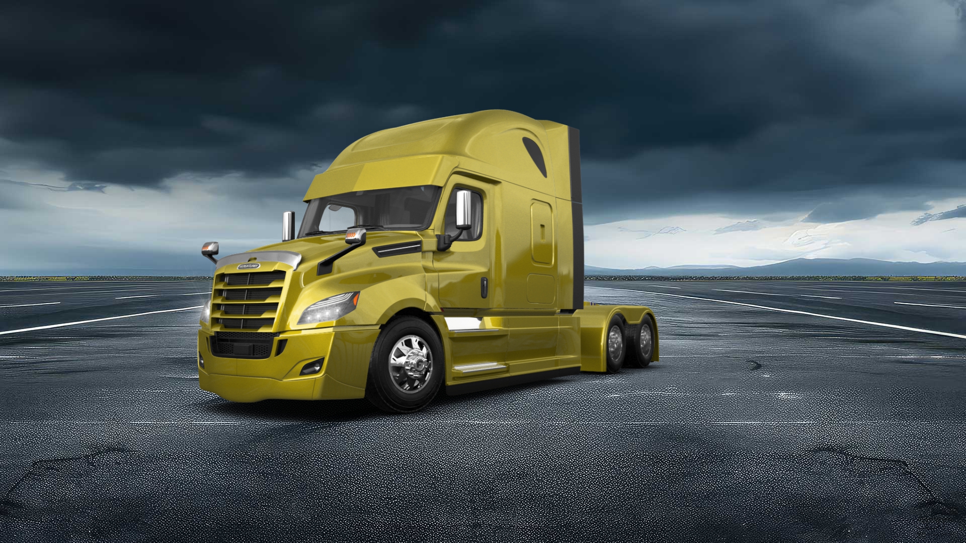 Freightliner Cascadia Sleeper Cab Truck 2018