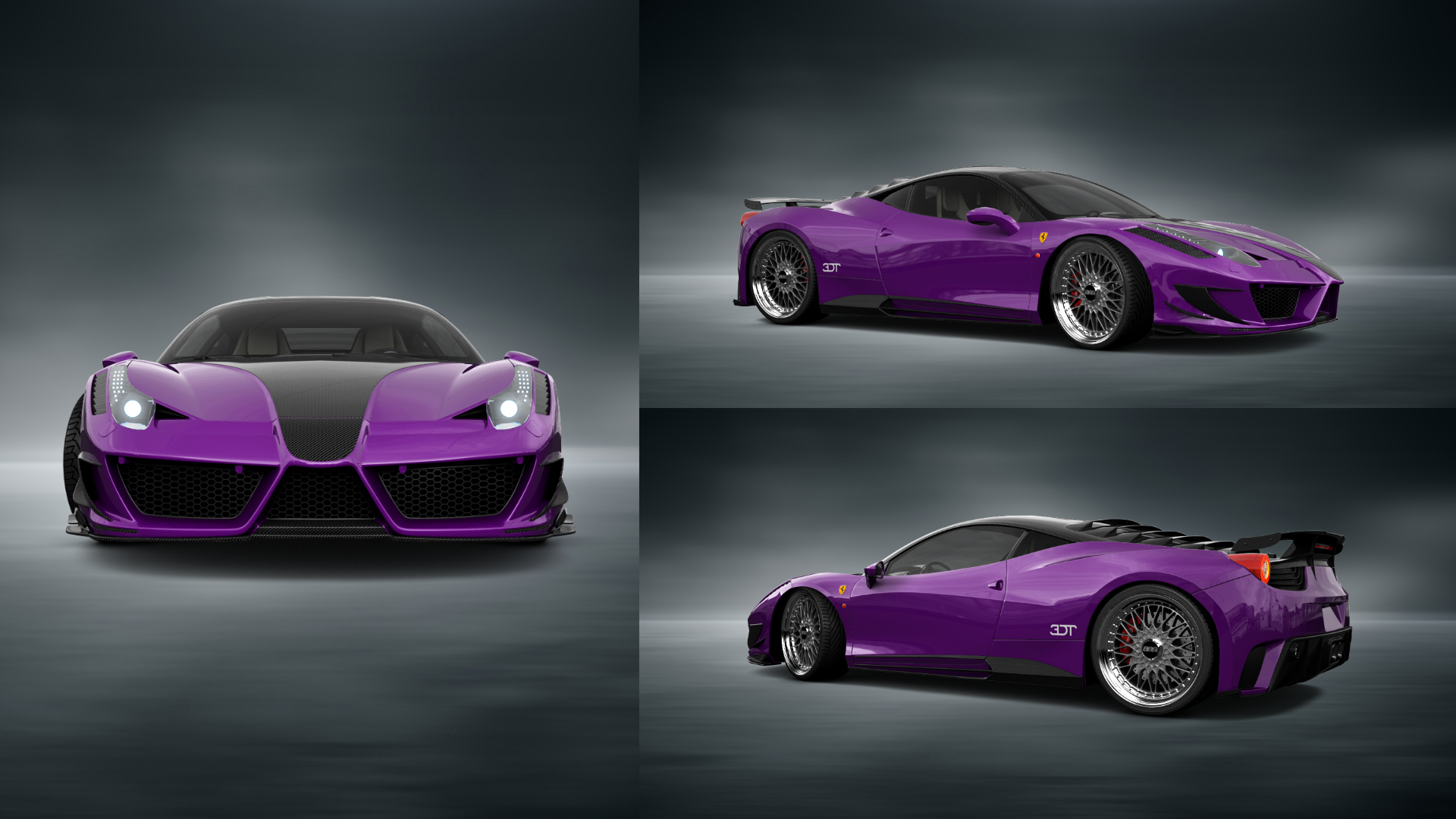 Ferrari 458 Italia 2 door spider 2010 tuning