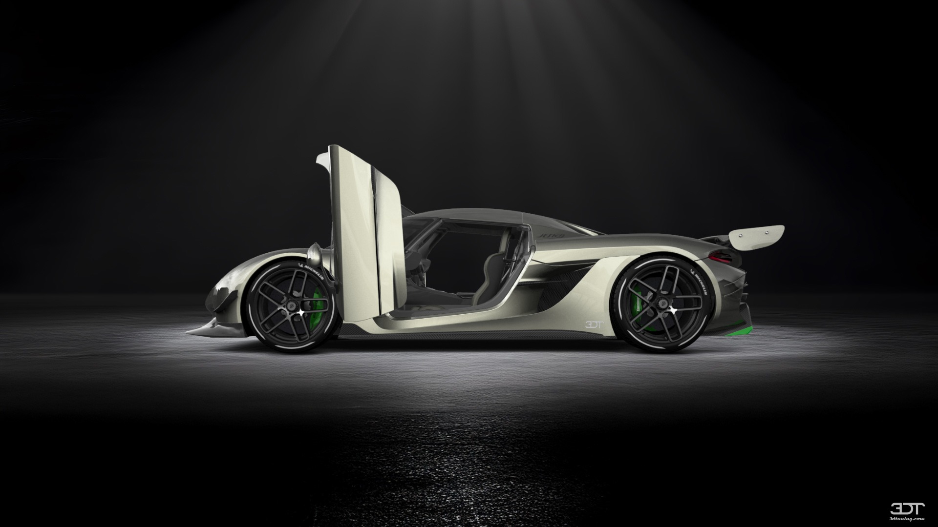 Koenigsegg Jesko 2 door targa top 2020 tuning