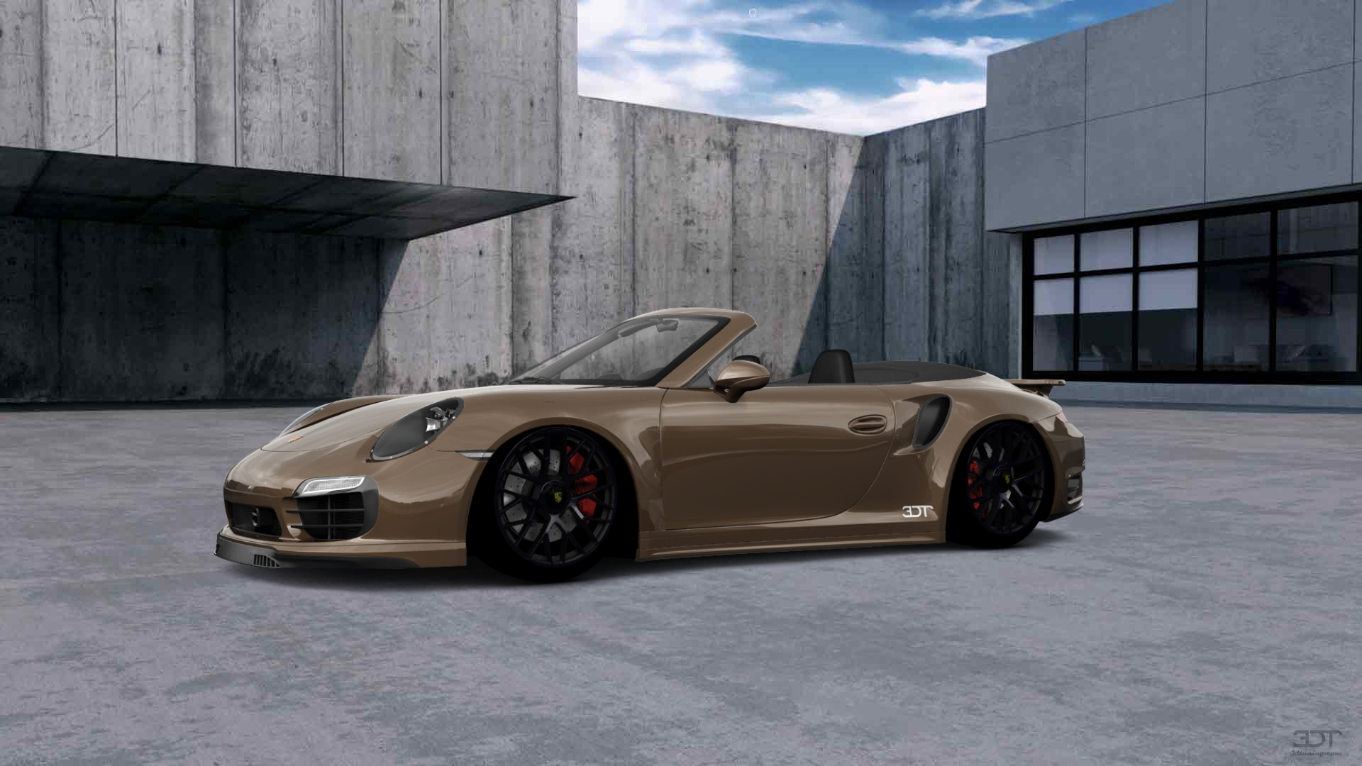 Porsche 911 Turbo S 2 Door Convertible 2014 tuning