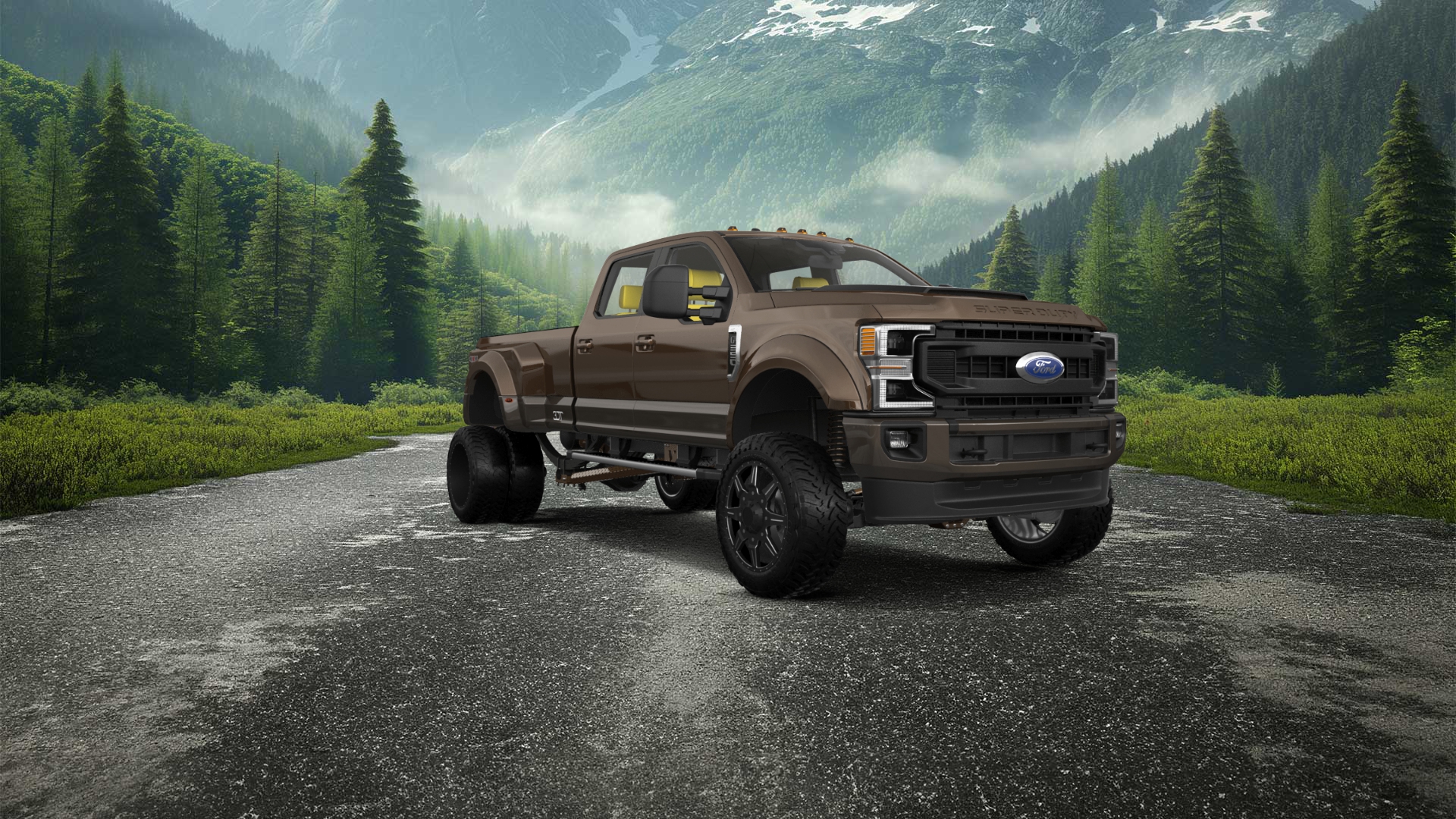 Ford F-350 DRW 4 Door pickup truck 2021