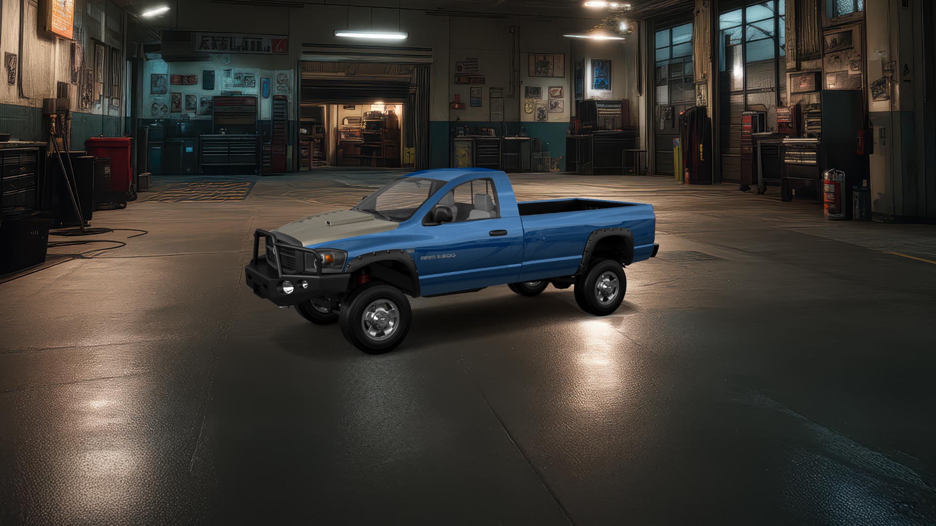 Dodge Ram 2500 Regular Cab 8ft box 2 Door truck 2003 tuning