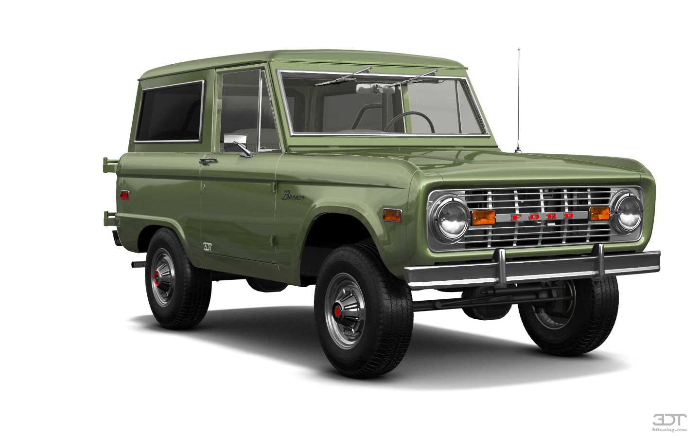 Tuning Ford Bronco 3 Door SUV 1965