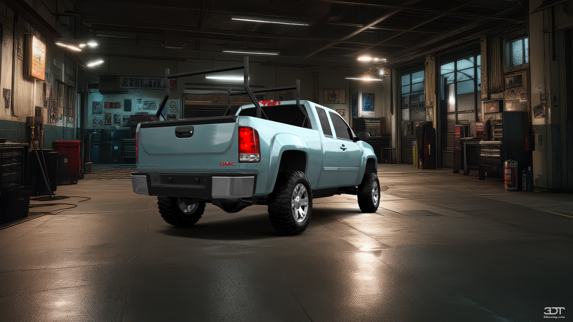 GMC Sierra 1500 Double Cab 6.6 ft box 2 Door truck 2007 tuning