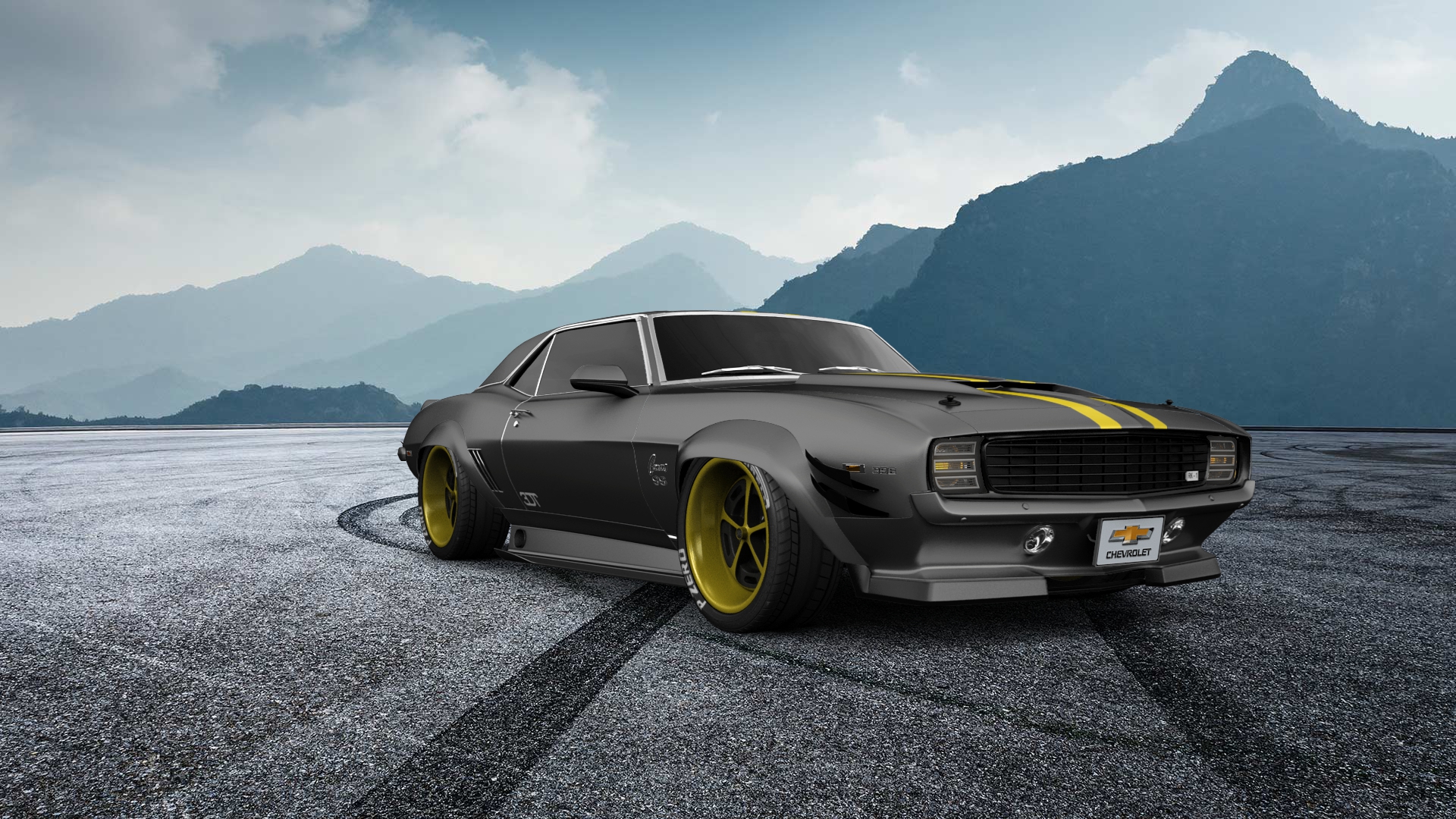 Chevrolet Camaro SS 2 Door Hardtop 1969 tuning