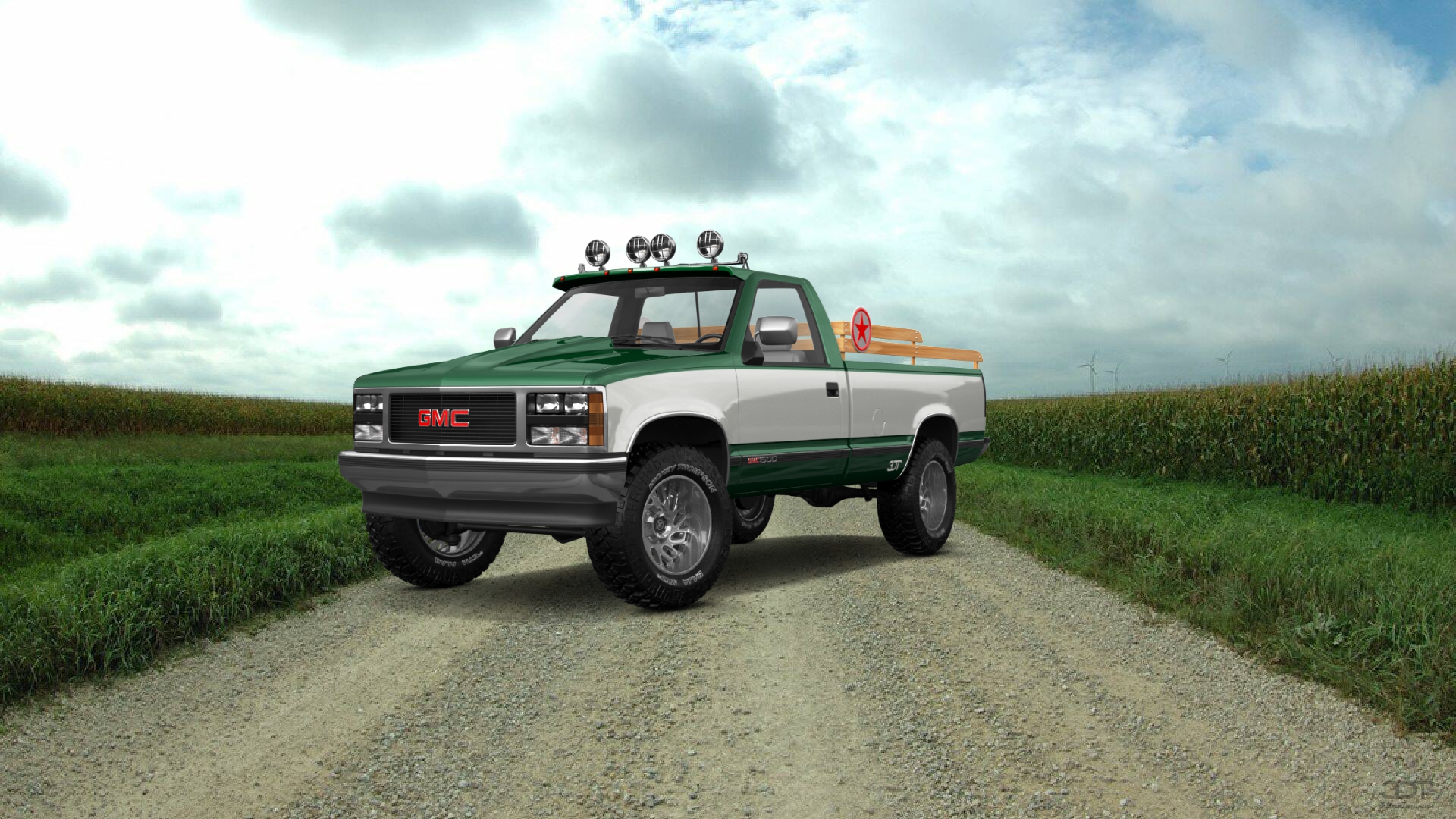GMC Sierra 1500 2 Door pickup truck 1988 tuning