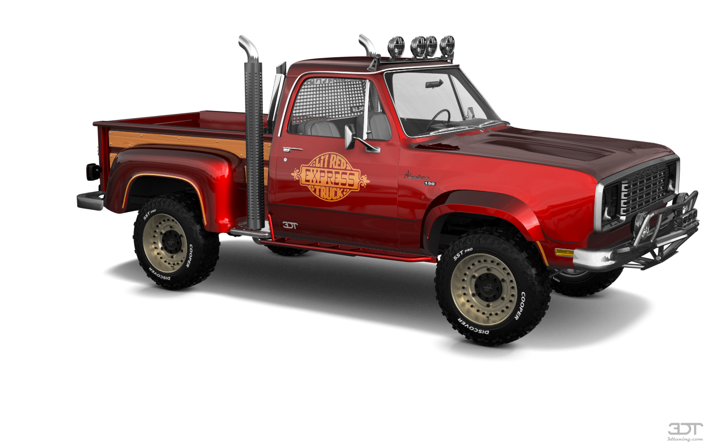 Dodge Lil Red Express 2 Door pickup truck 1978