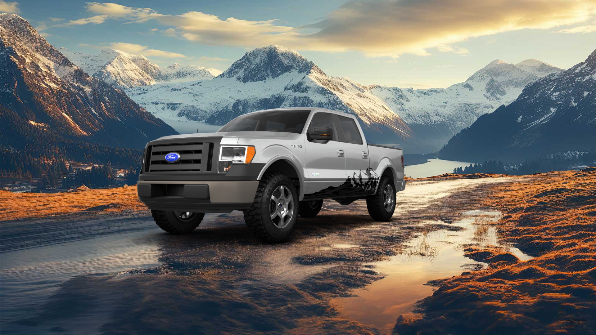 Ford F-150 Crew Cab 4 Door pickup truck 2013 tuning
