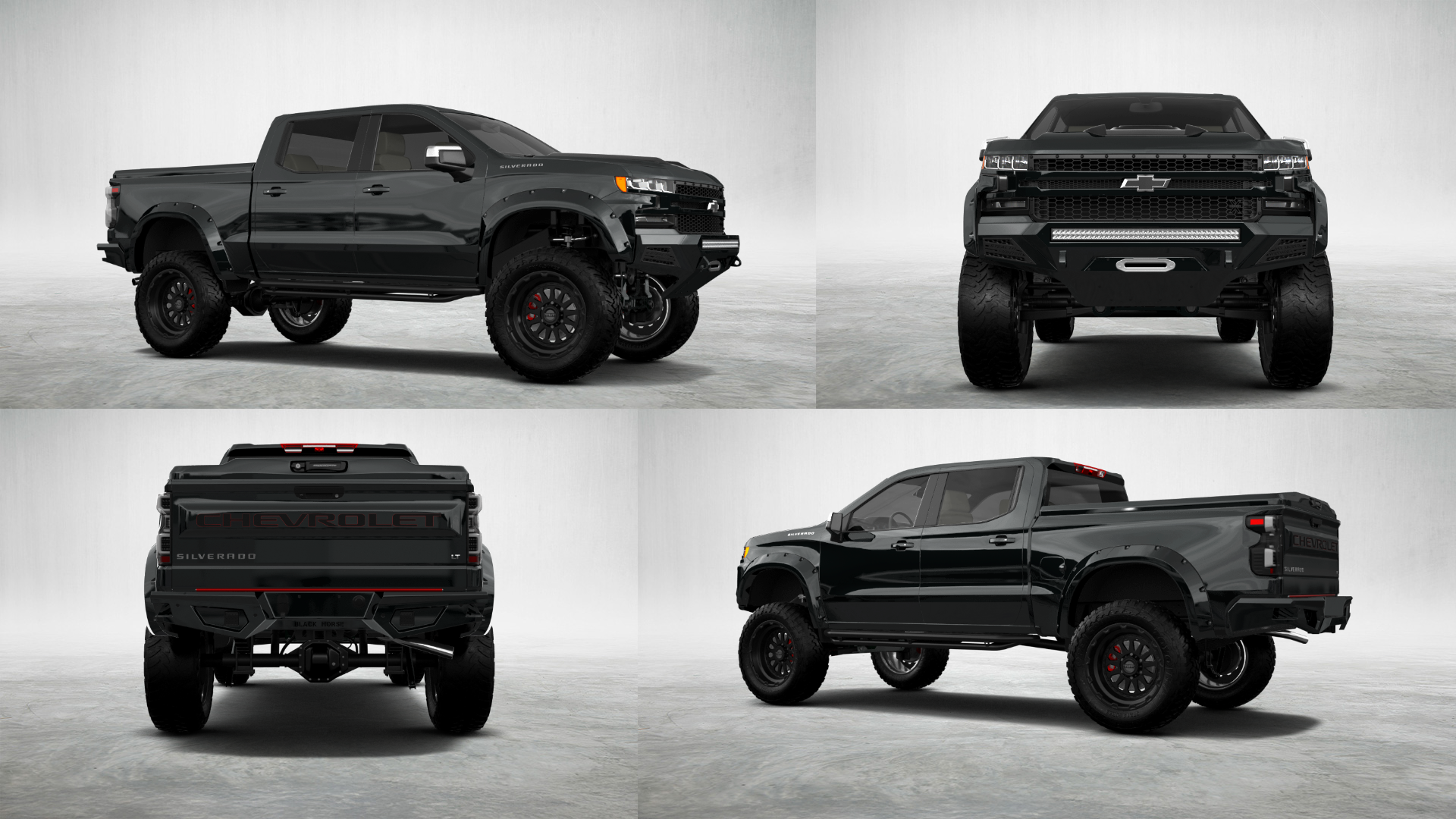 Chevrolet Silverado 1500 4 Door pickup truck 2019 tuning