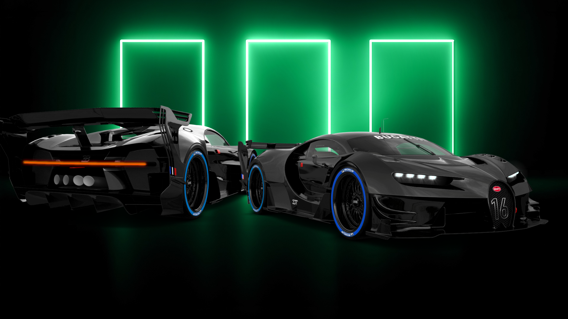 Bugatti Vision GT Supercar 2015 tuning