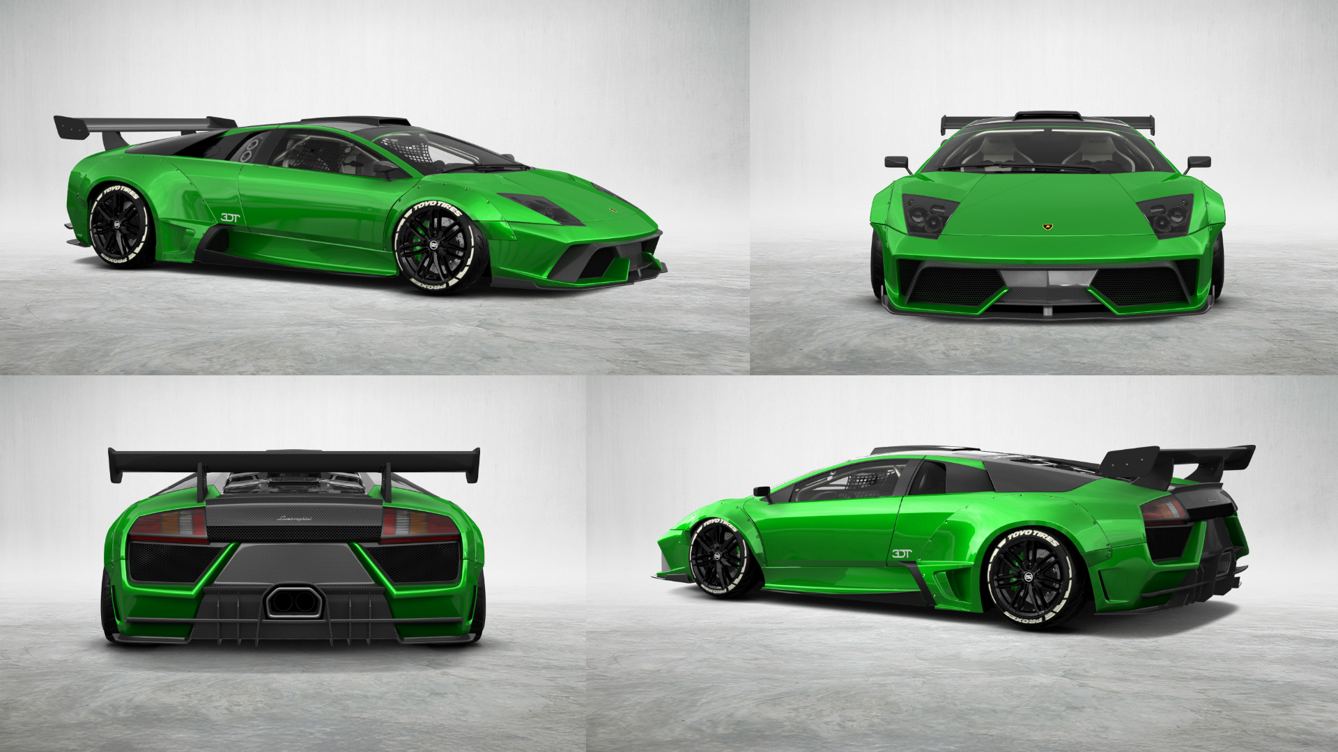 Lamborghini Murcielago 2 Door Coupe 2001 tuning