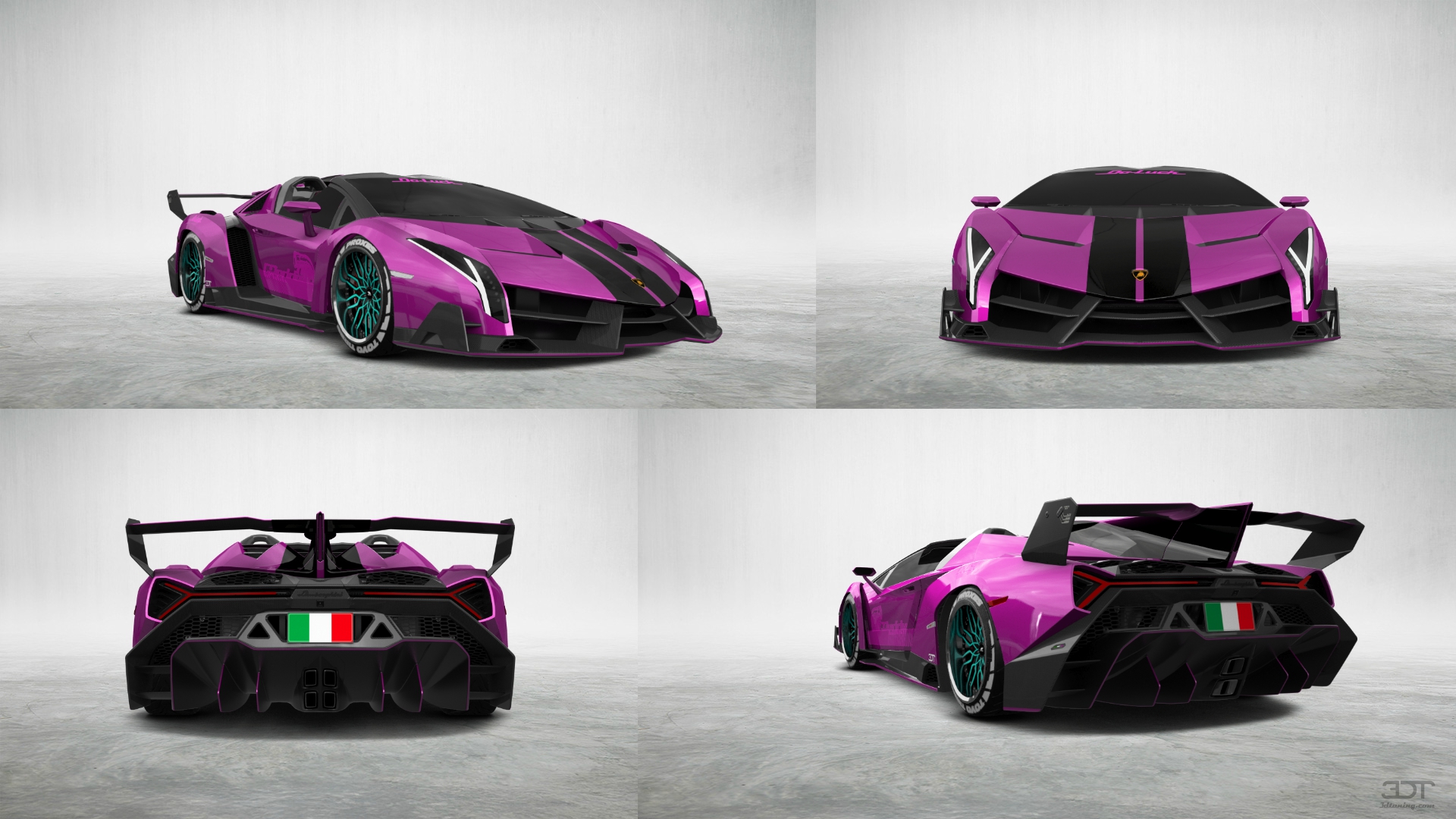 Lamborghini Veneno Roadster 2013 tuning