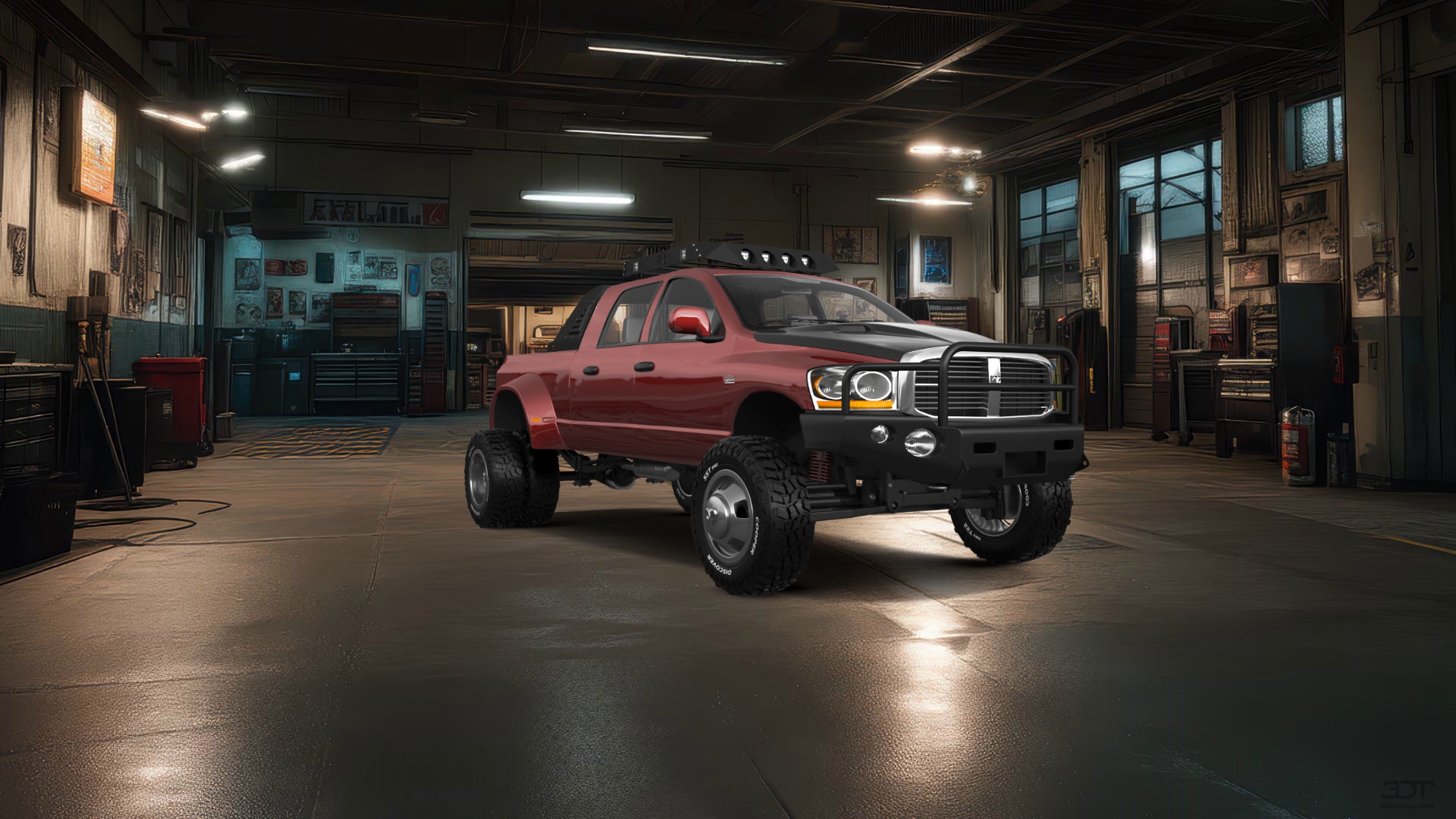 Dodge Ram 3500 Dually 4 Door pickup truck 2007 tuning