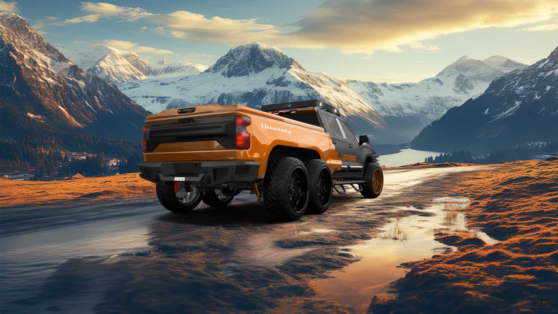 Chevrolet Silverado Hennessey Goliath 6X6 Truck 2020