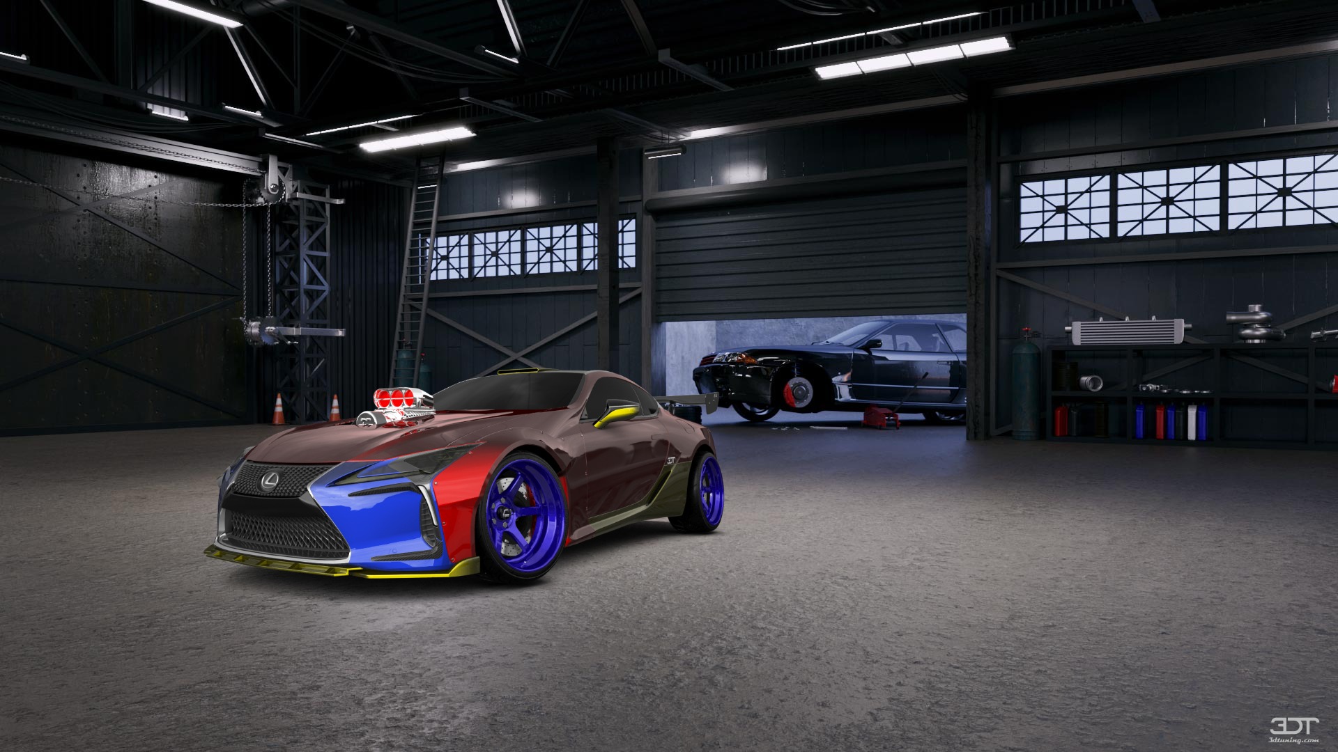 Lexus LC500 2 door fastback coupe 2017 tuning