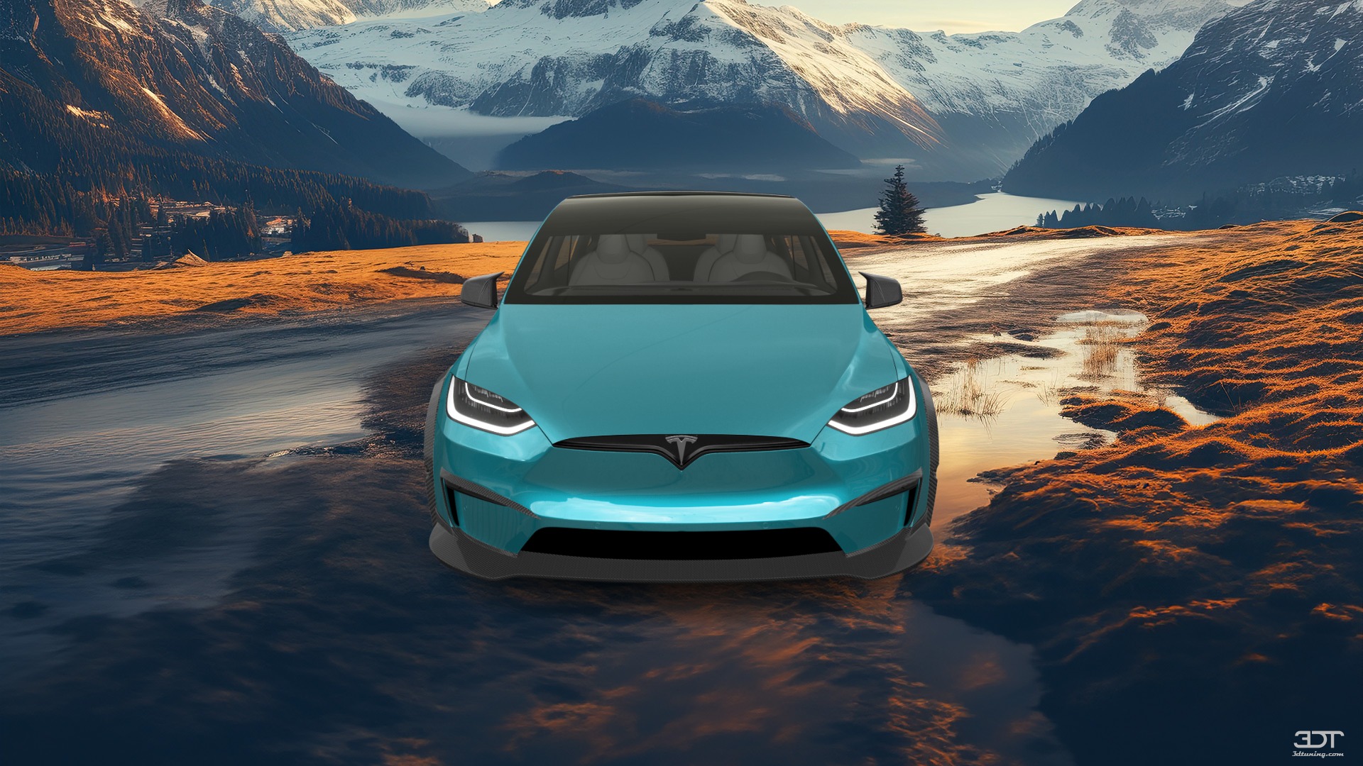 Tesla Model X 5 Door SUV 2024 tuning