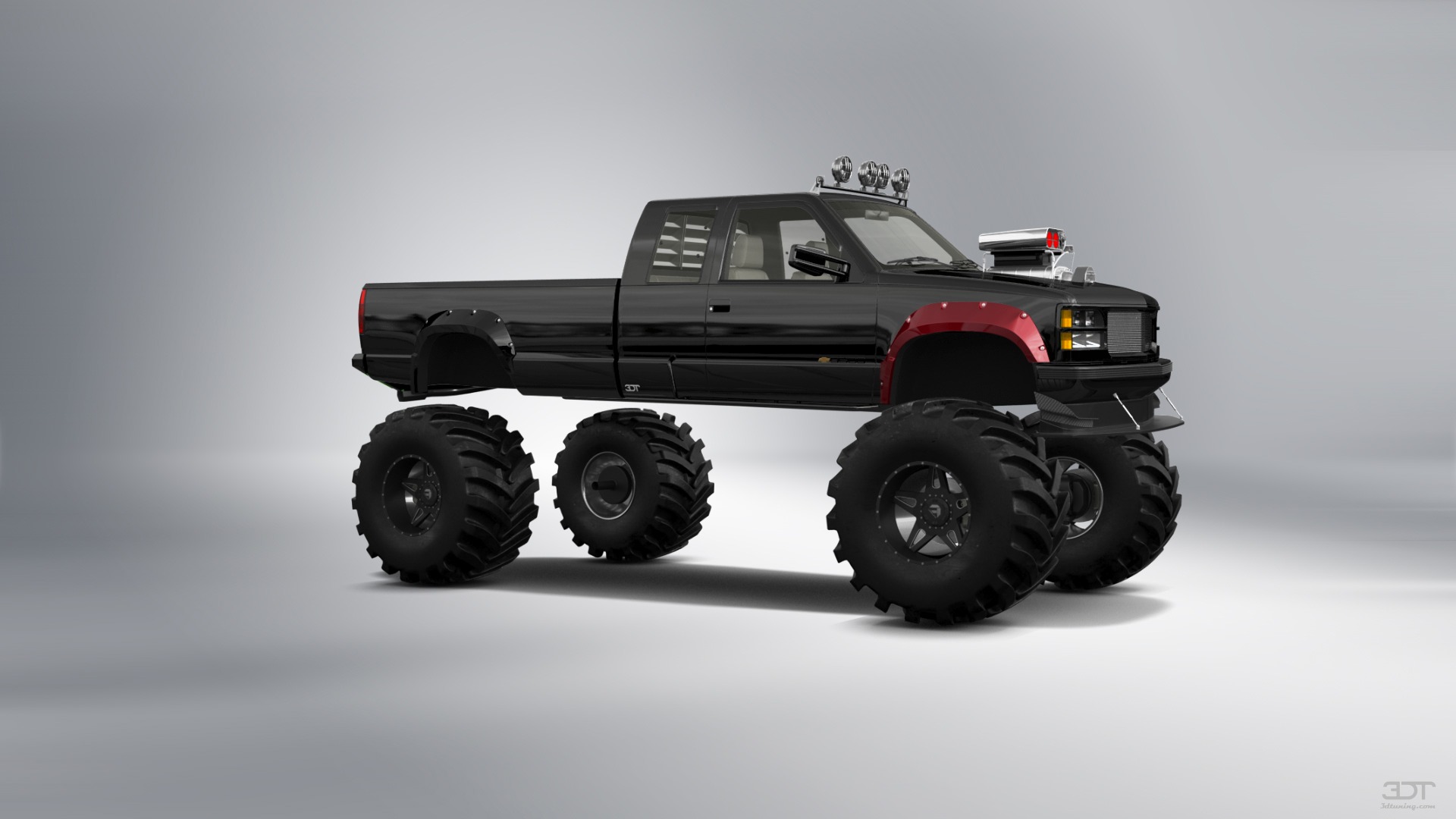Chevrolet K3500 Extended Cab Pickup Truck 1988