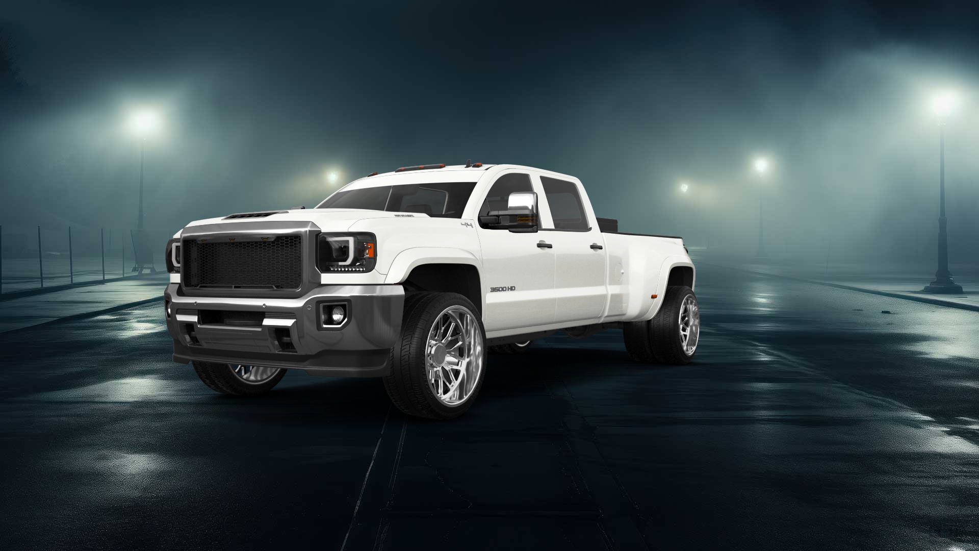 GMC Sierra 3500 HD Crew Cab 4 Door pickup truck 2015