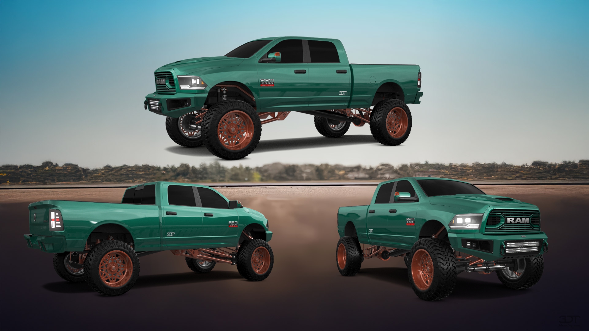 Dodge Ram 2500 4 Door Truck 2014 tuning