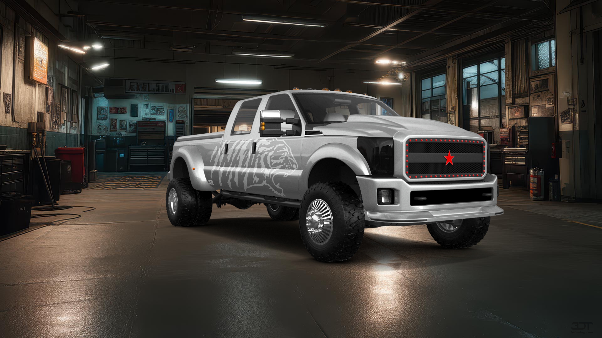 Ford F-350 DRW 4 Door pickup truck 2013