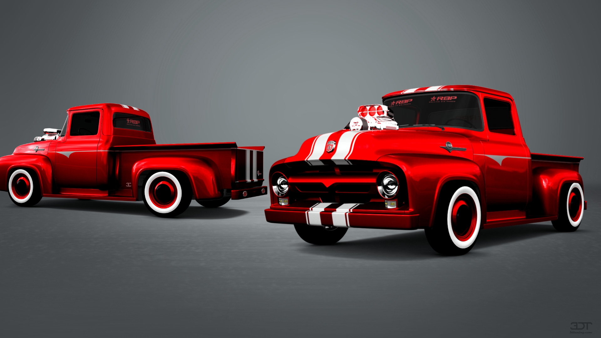Ford F-100 2 Door truck 1956