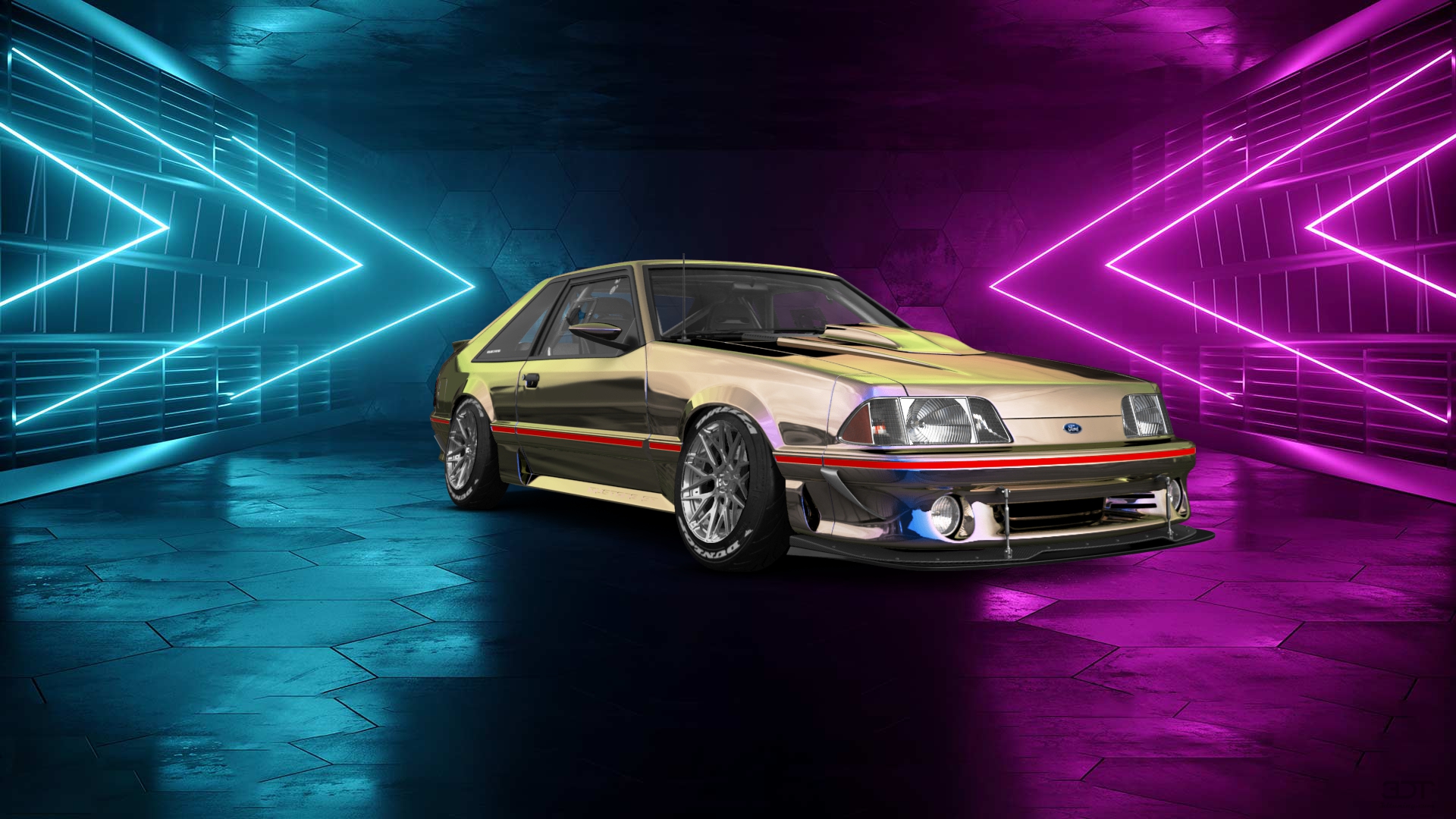 Ford Mustang 3 Door Hatchback 1988