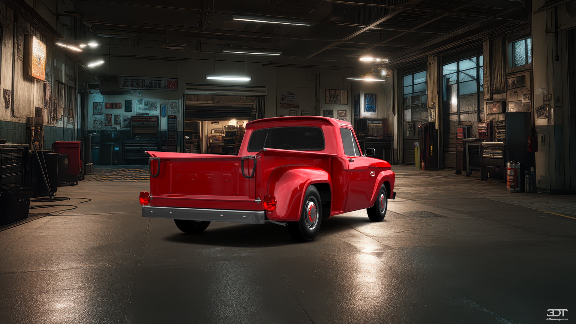 Ford F-100 Flareside 2 Door pickup truck 1961 Images