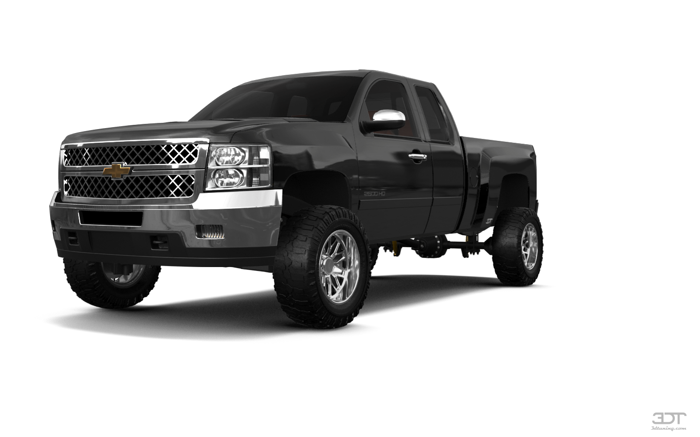 Chevrolet Silverado 2500 HD Extended Cab Pickup Truck 2007