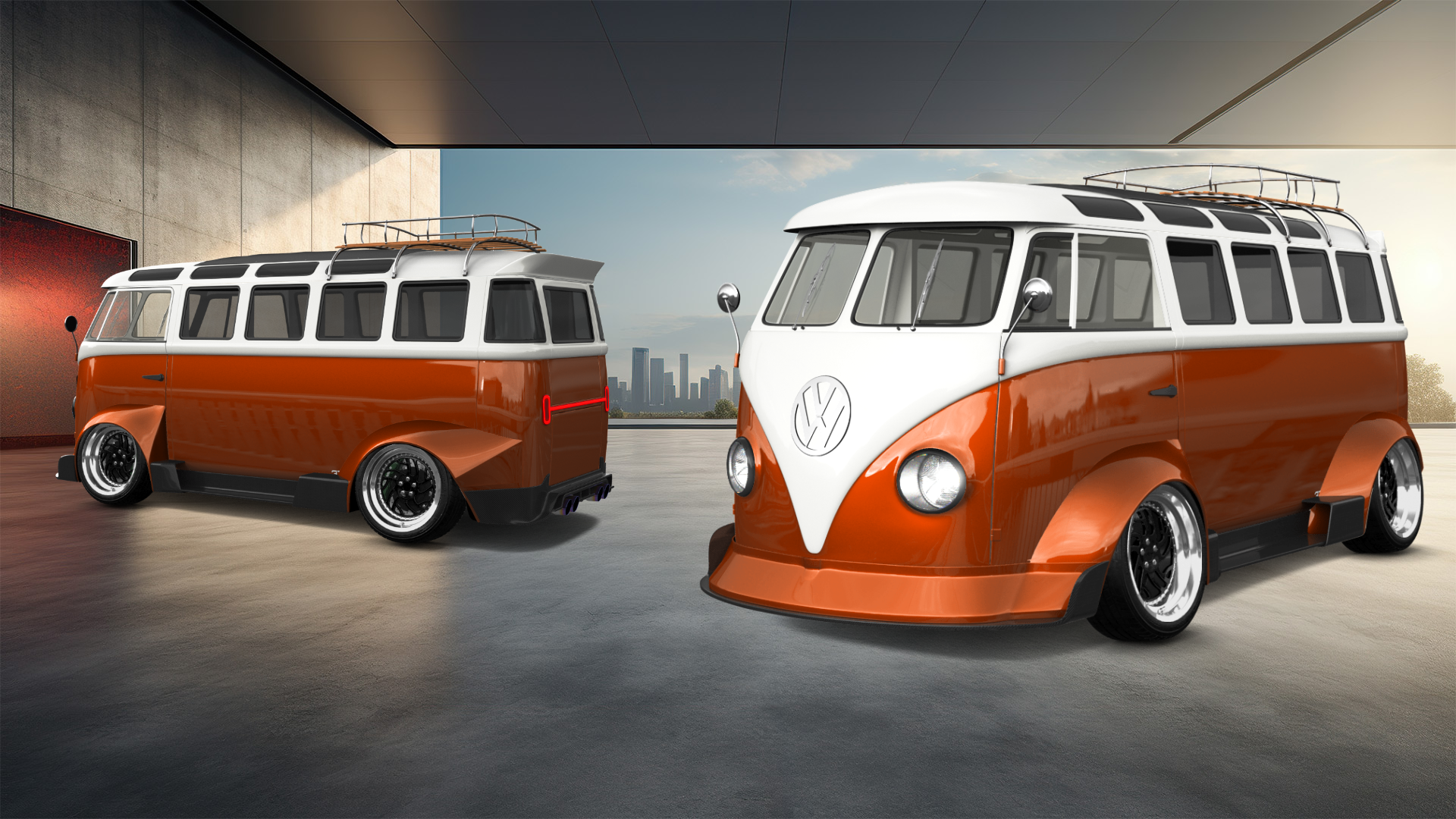 Volkswagen T1 Van 1950 tuning