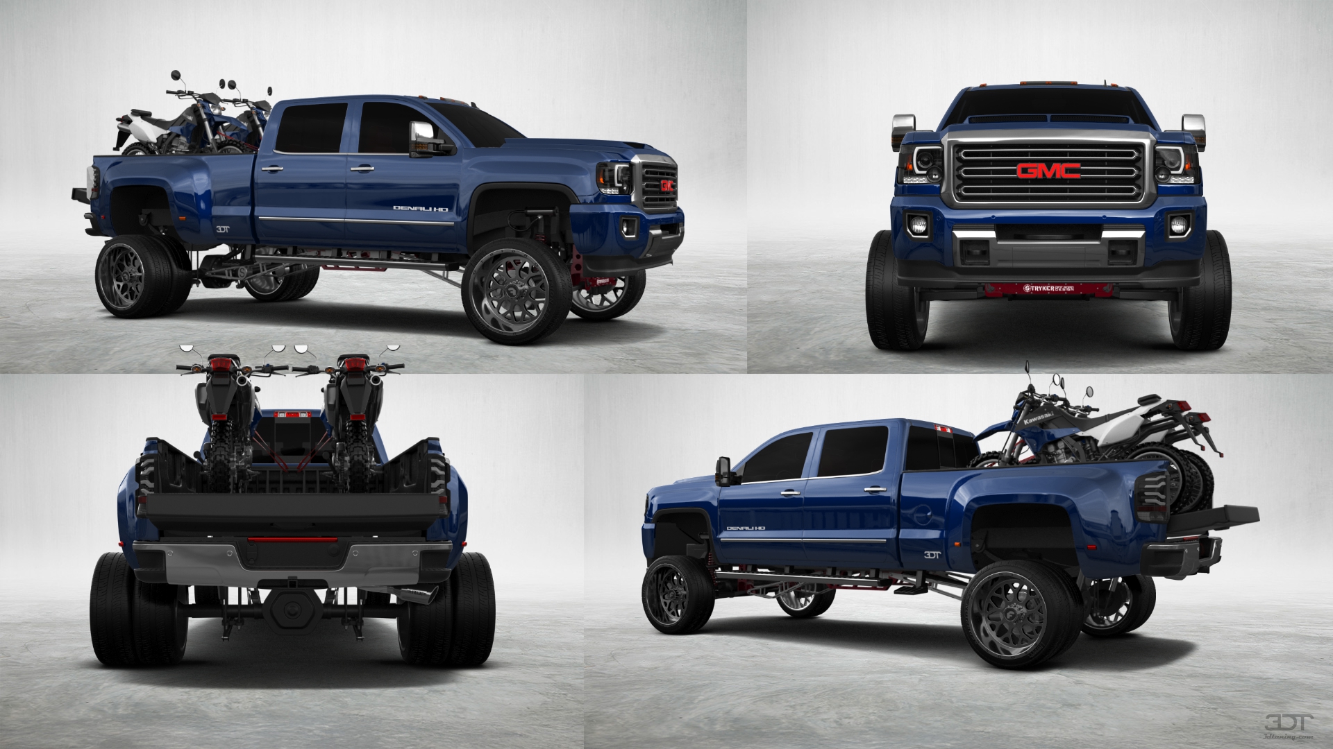 GMC Sierra 3500 HD Crew Cab 4 Door pickup truck 2015