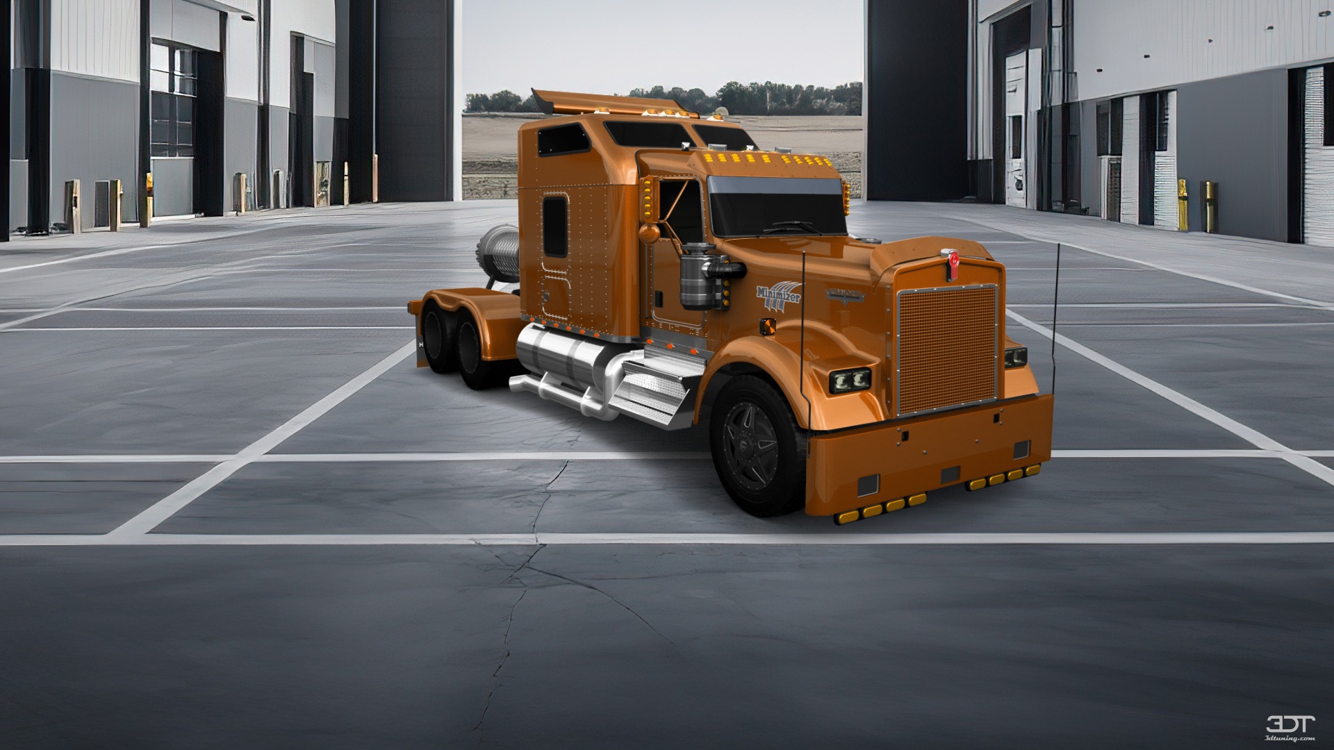 Kenworth W900 Sleeper Cab Truck 2015 tuning