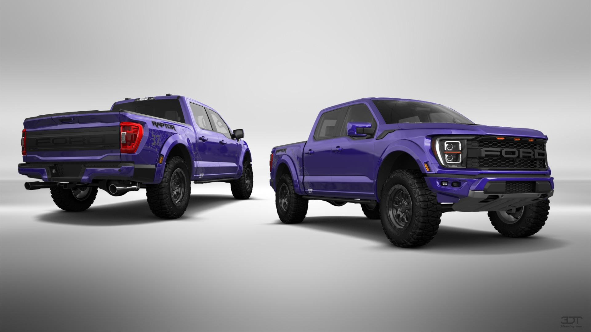 Ford F-150 Raptor 4 Door pickup truck 2021 tuning