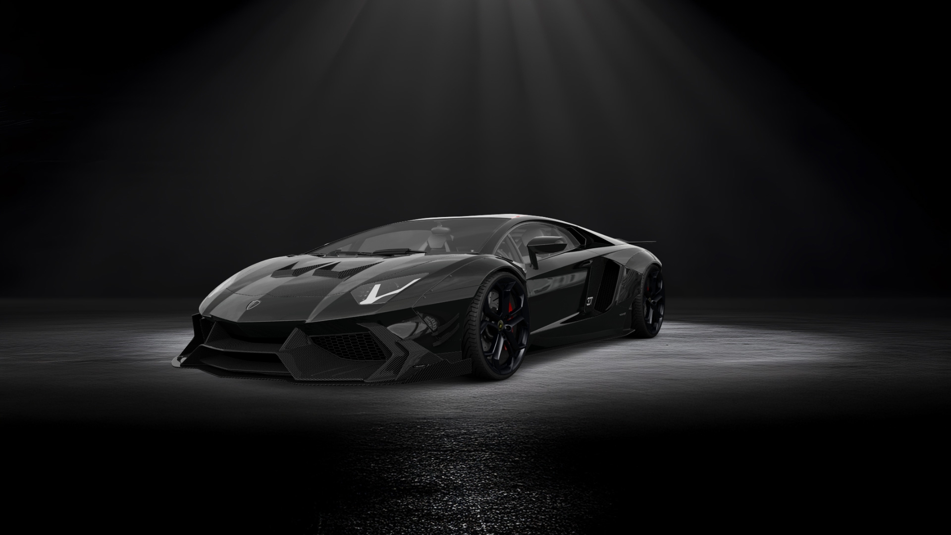 Lamborghini Aventador 2 Door Coupe 2012 tuning